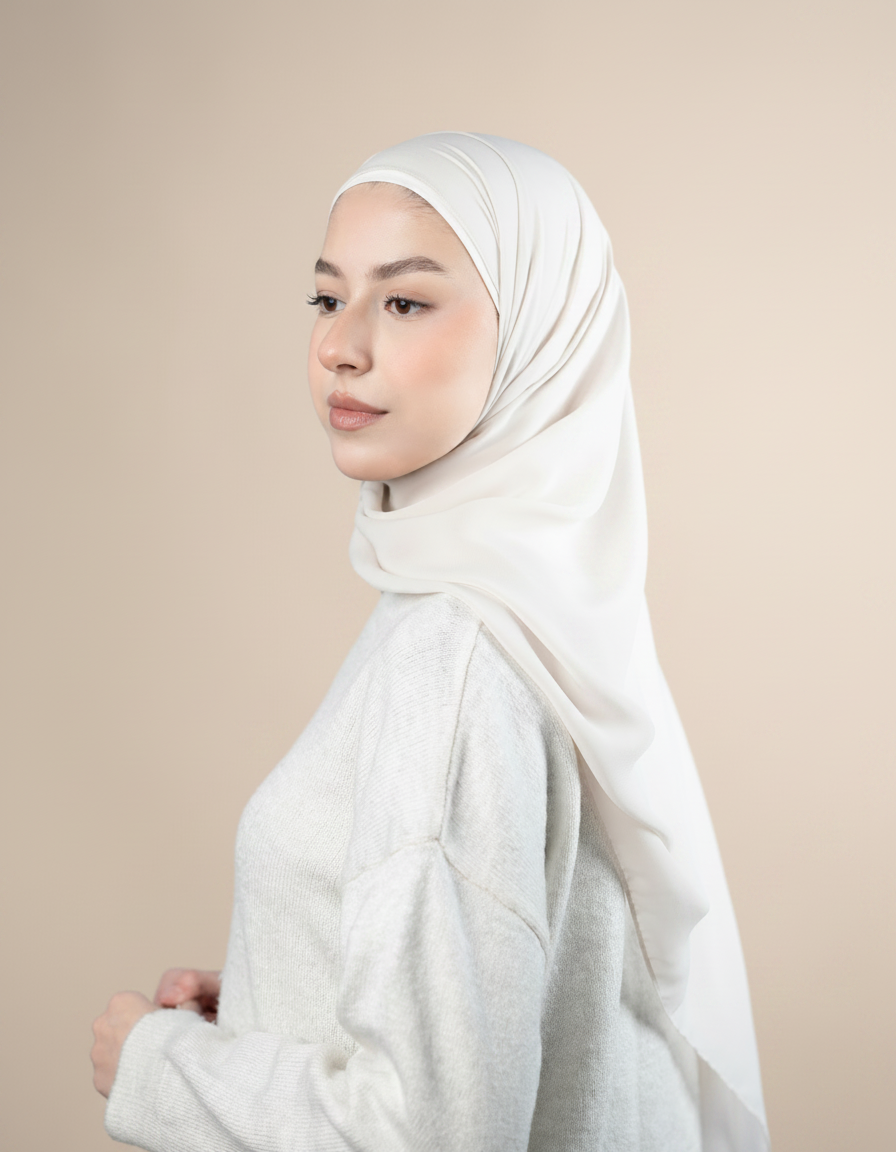 Emarati Chiffon Hijab  Voile