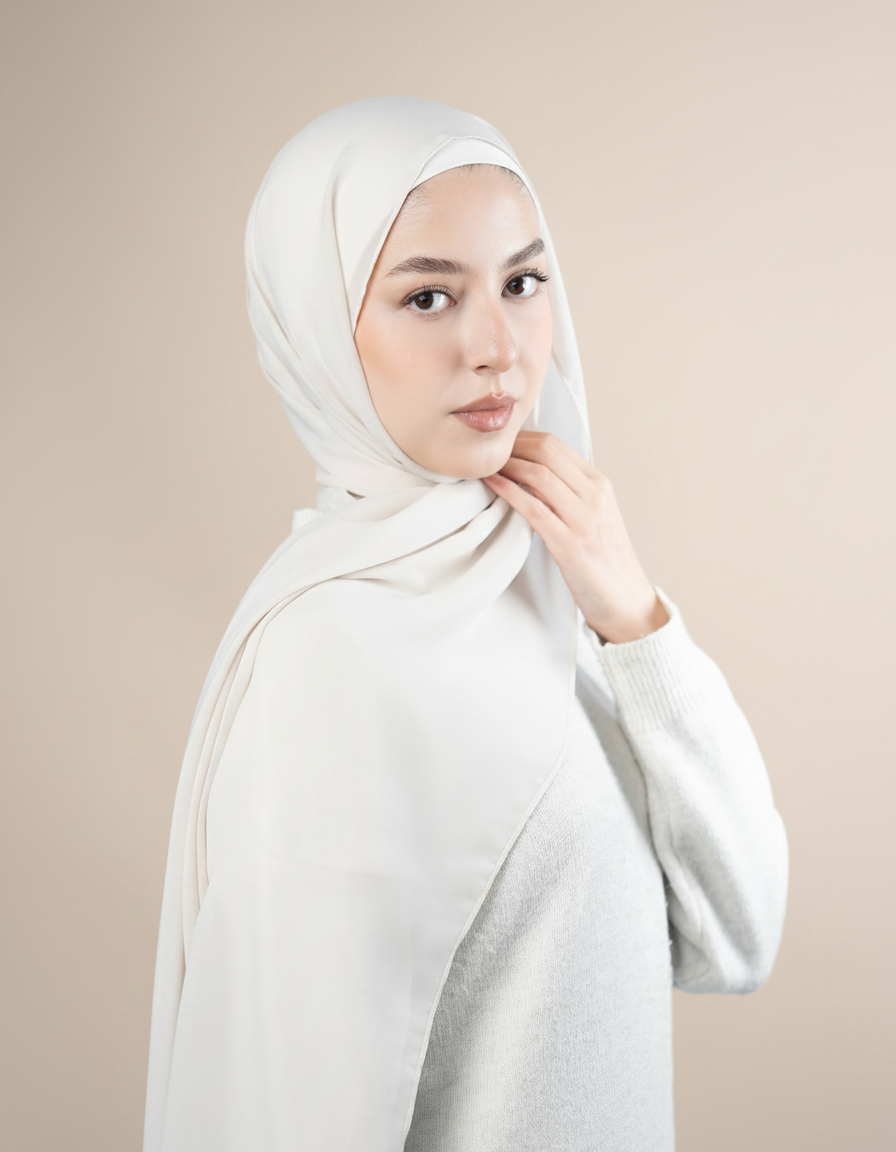 Emarati Chiffon Hijab  Voile