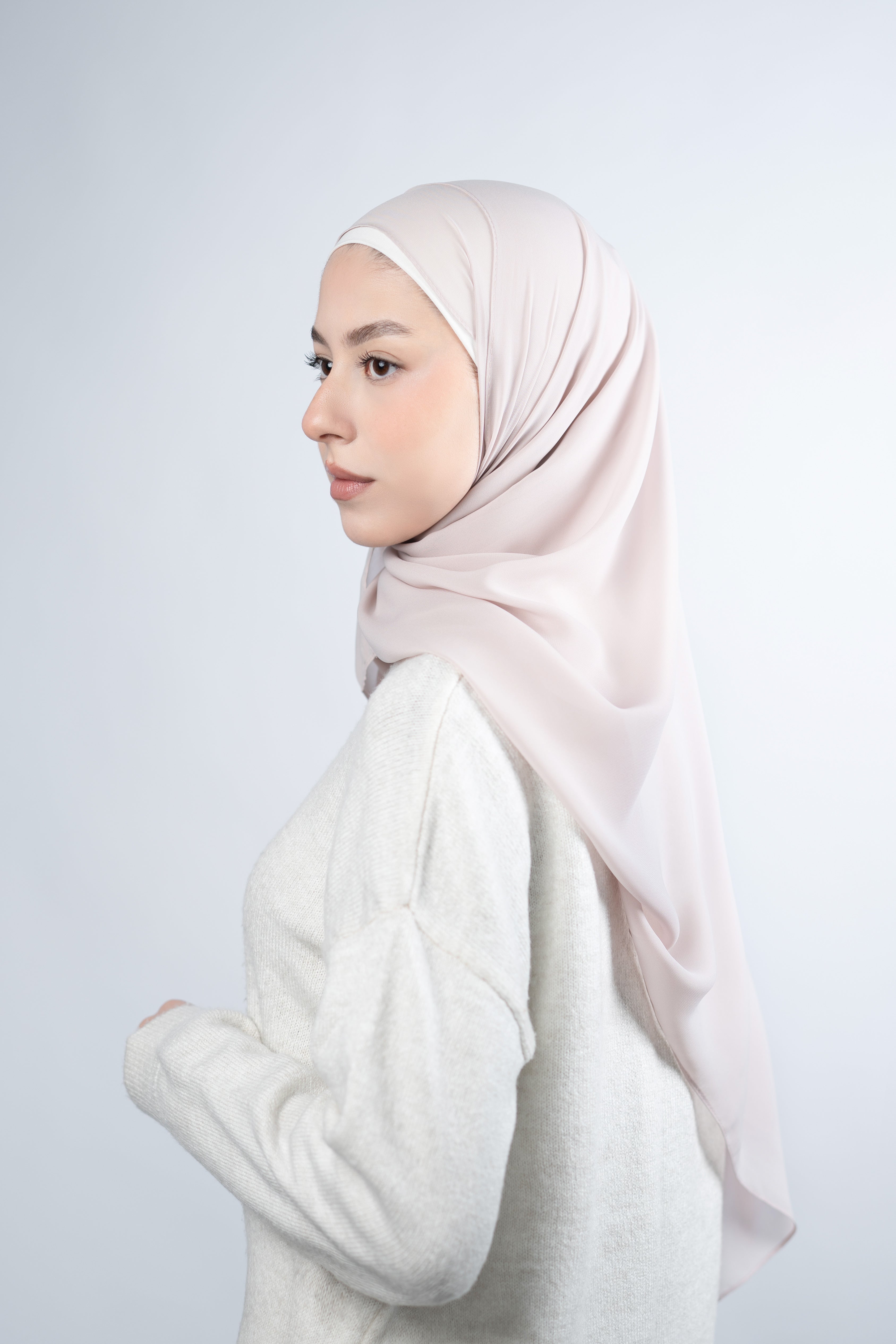 Emarati Chiffon Hijab