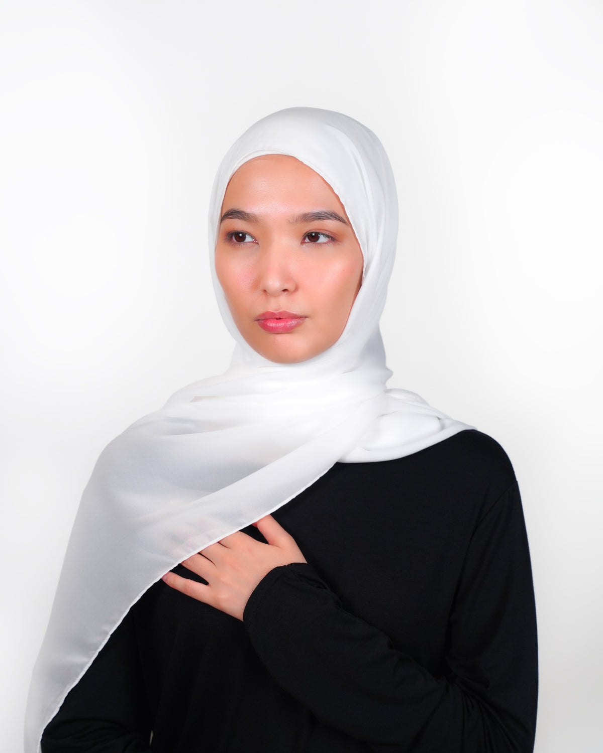 Emarati Chiffon Hijab