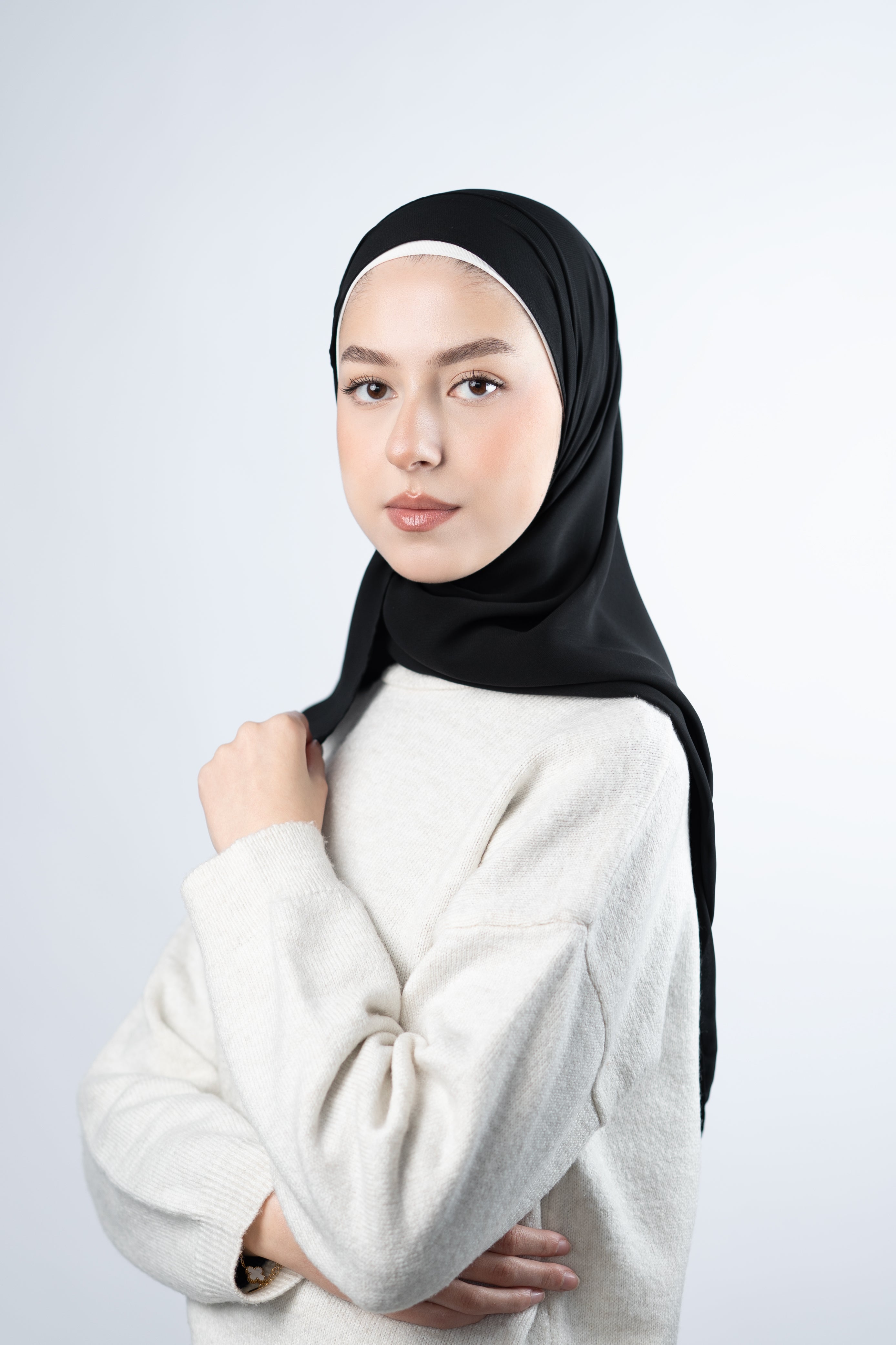 Emarati Chiffon Hijab