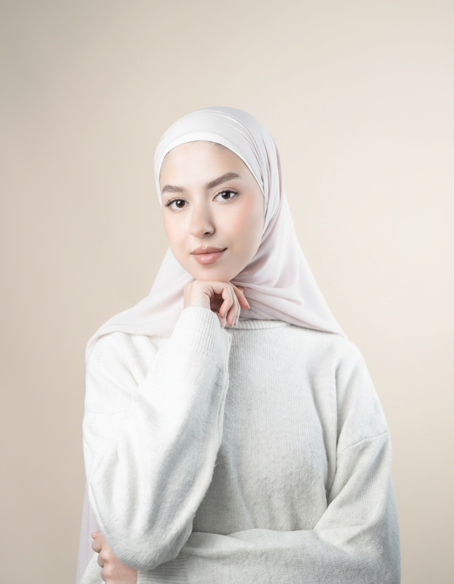 Emarati Chiffon Hijab  Voile