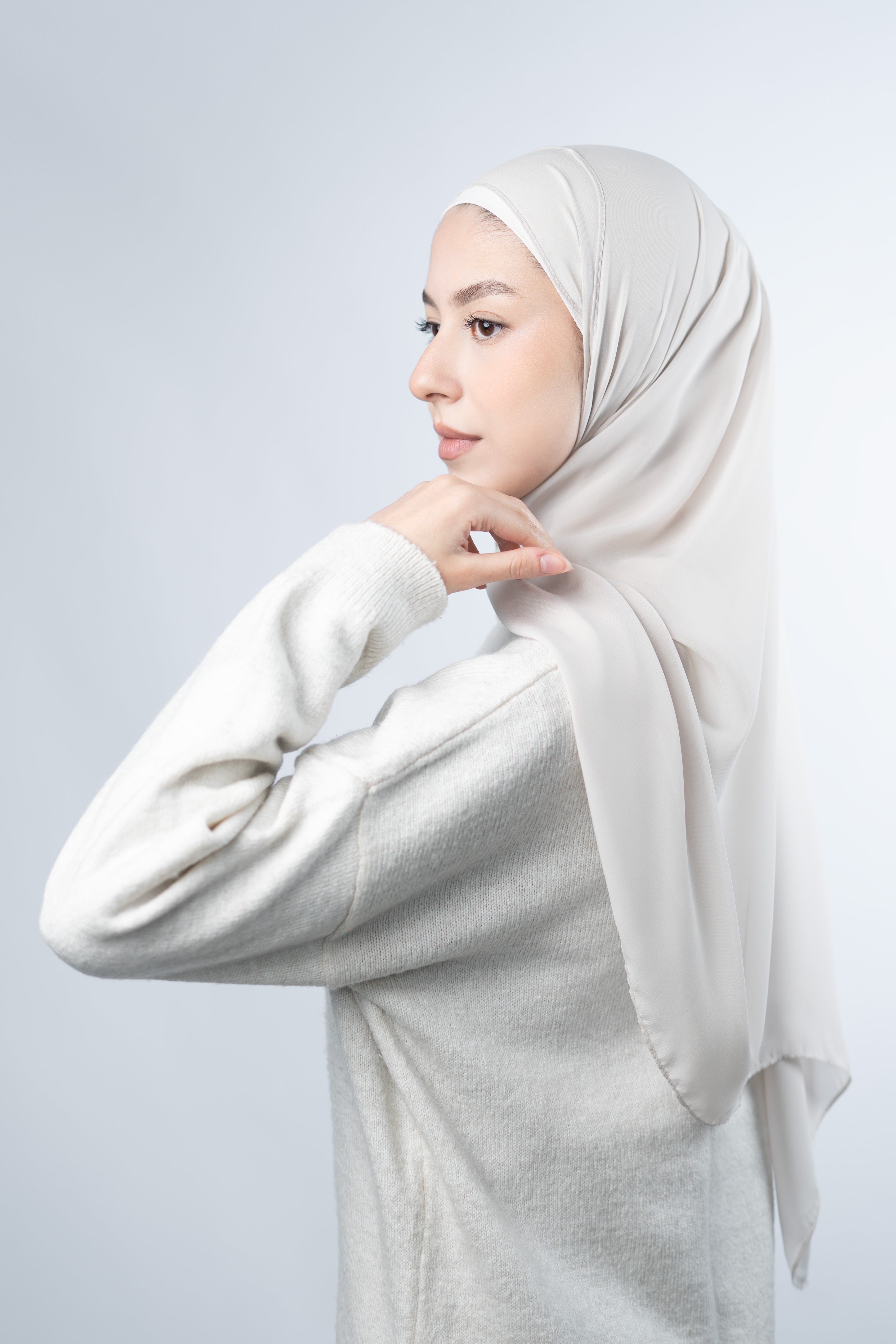 Emarati Chiffon Hijab