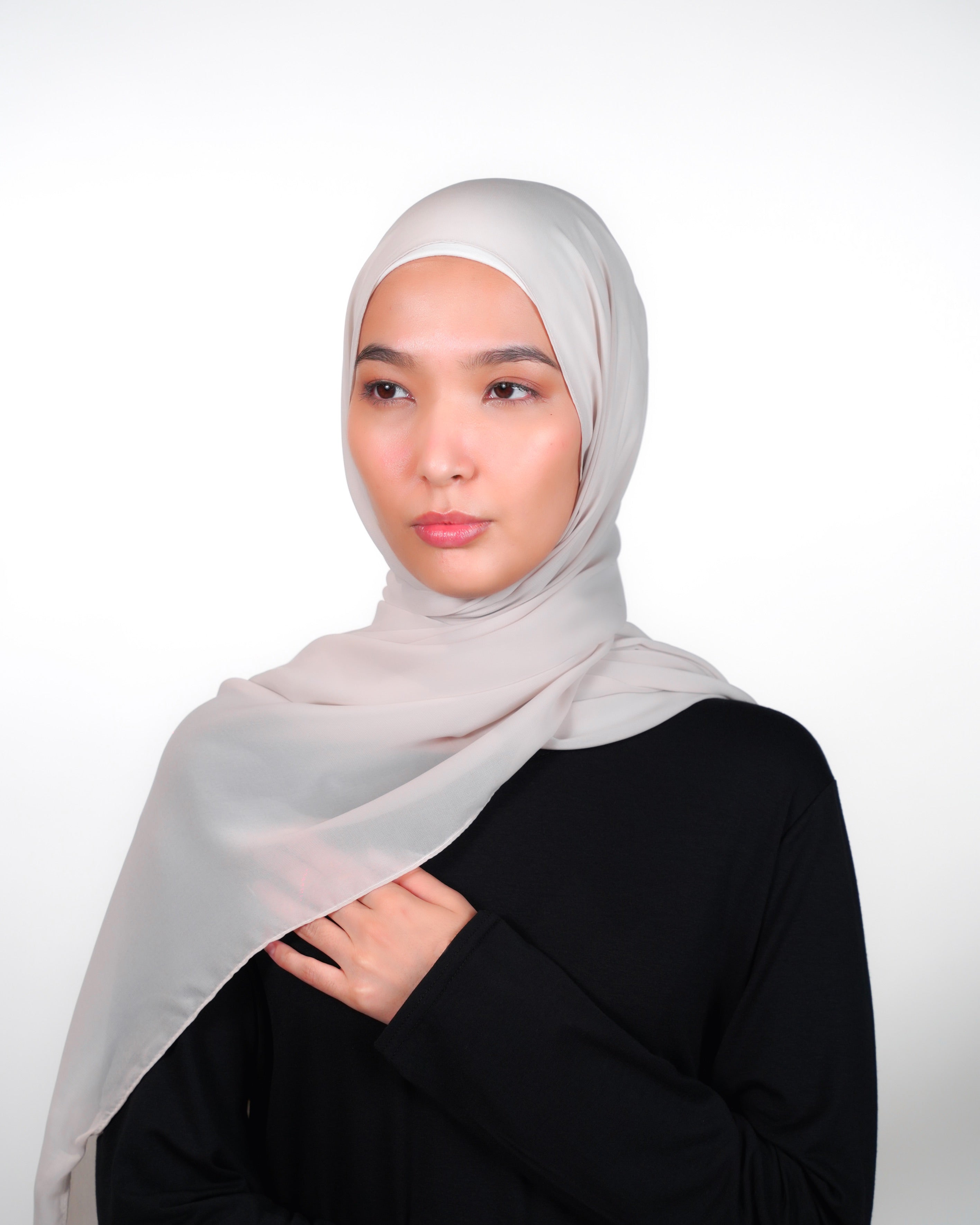 Emarati Chiffon Hijab