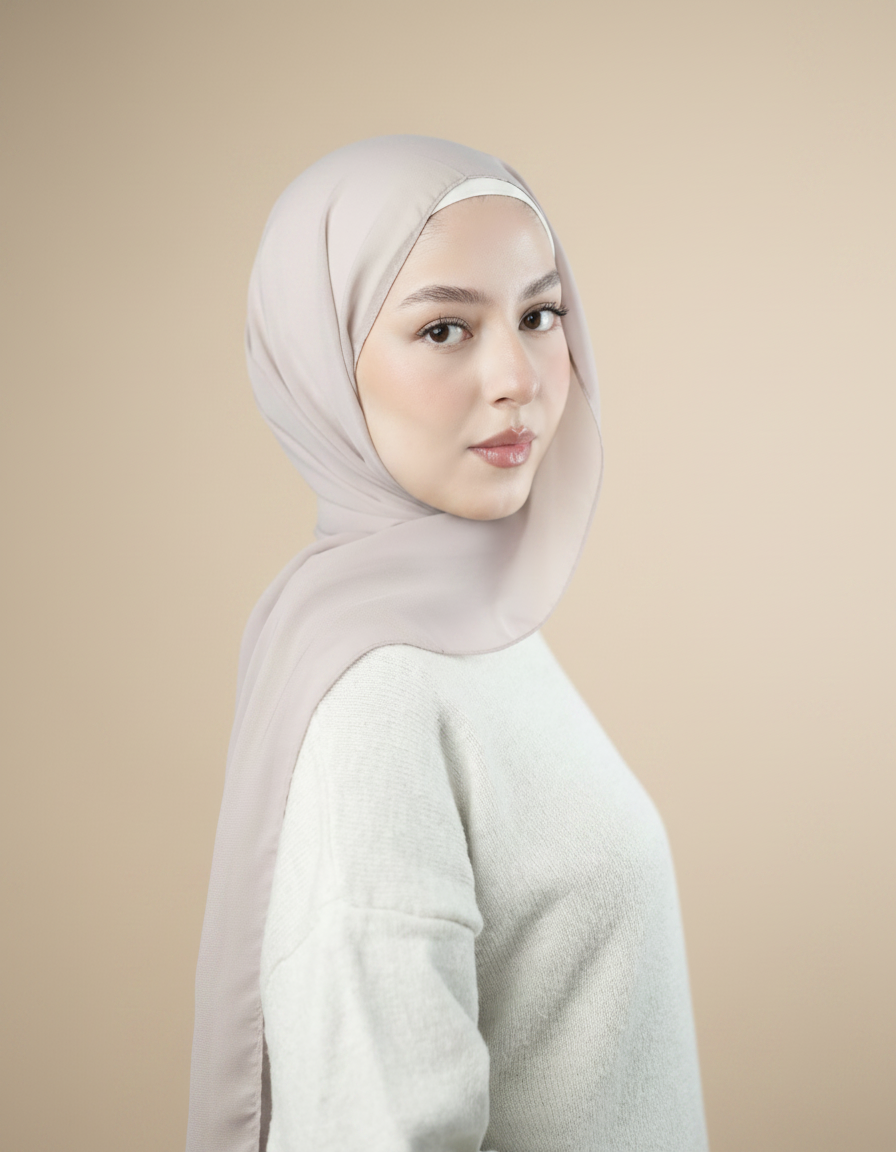 Emarati Chiffon Hijab  Voile