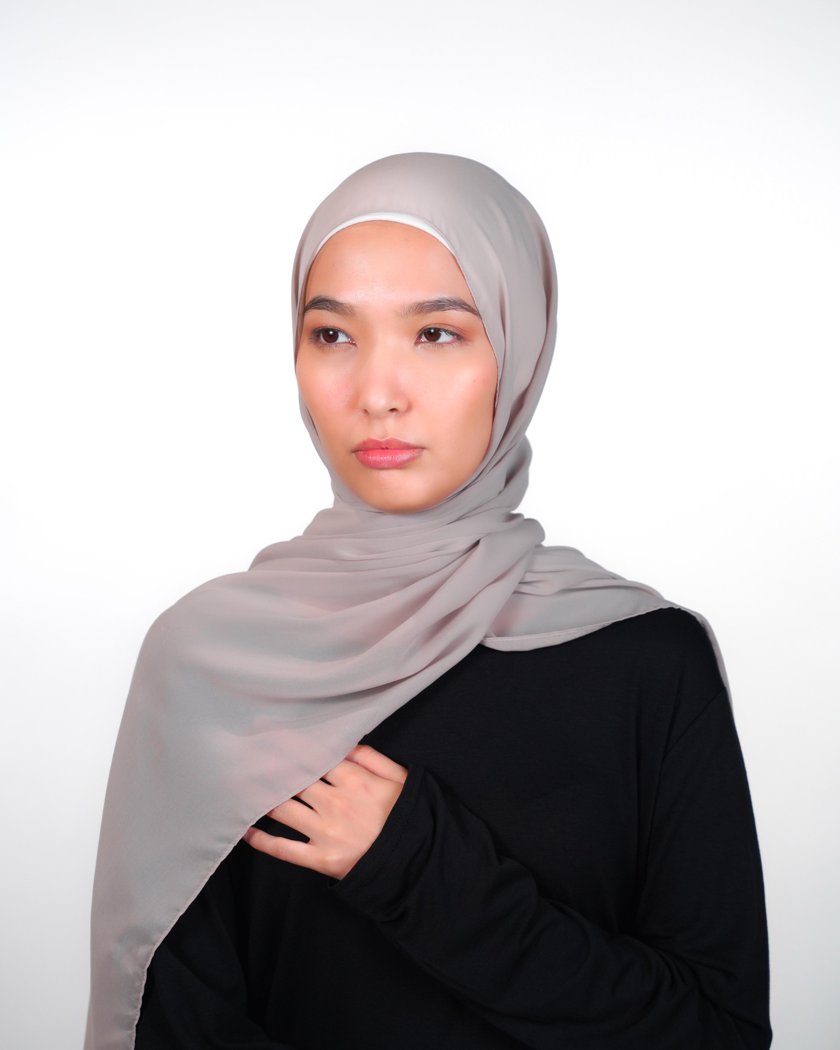 Emarati Chiffon Hijab