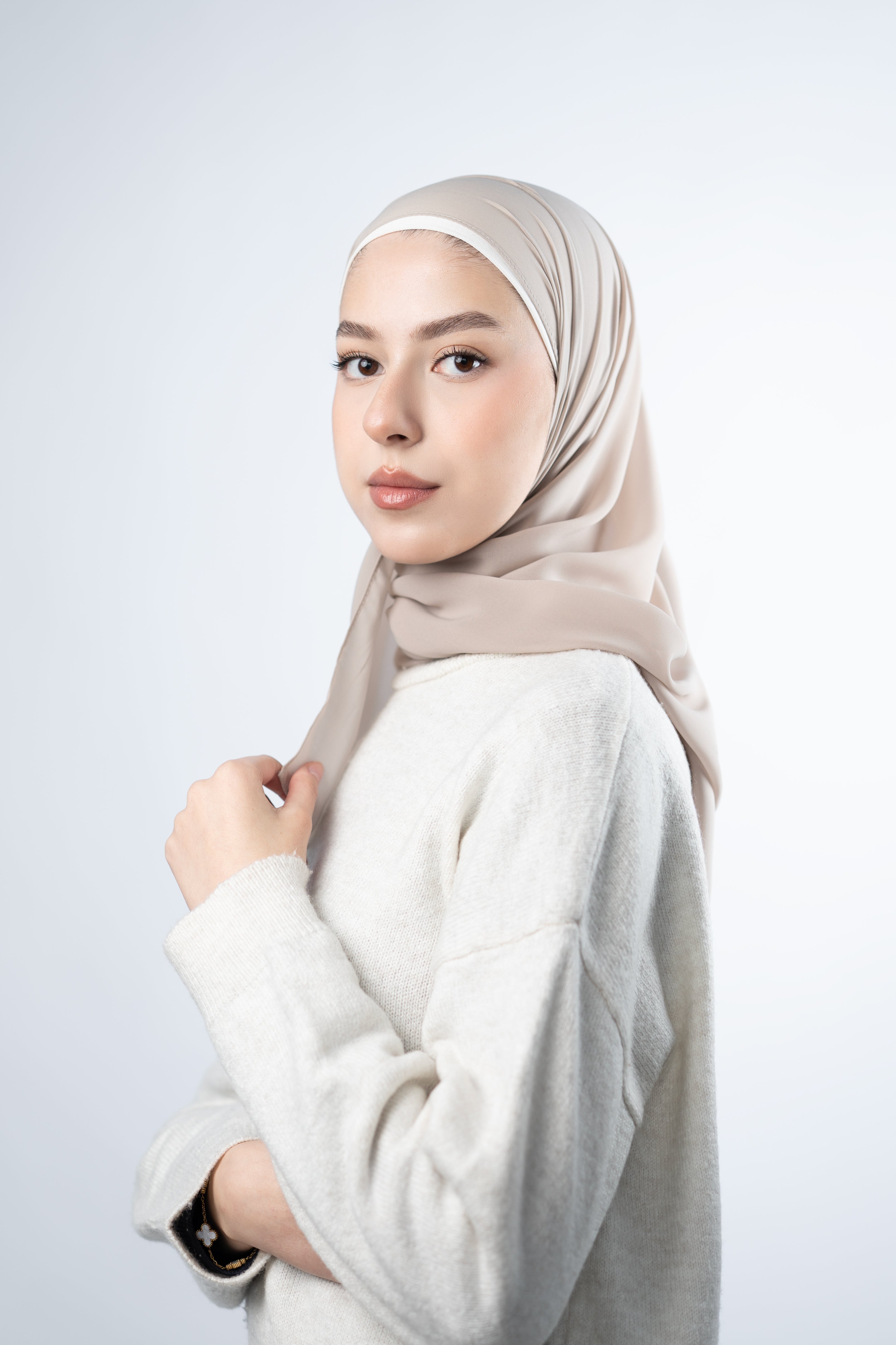 Emarati Chiffon Hijab