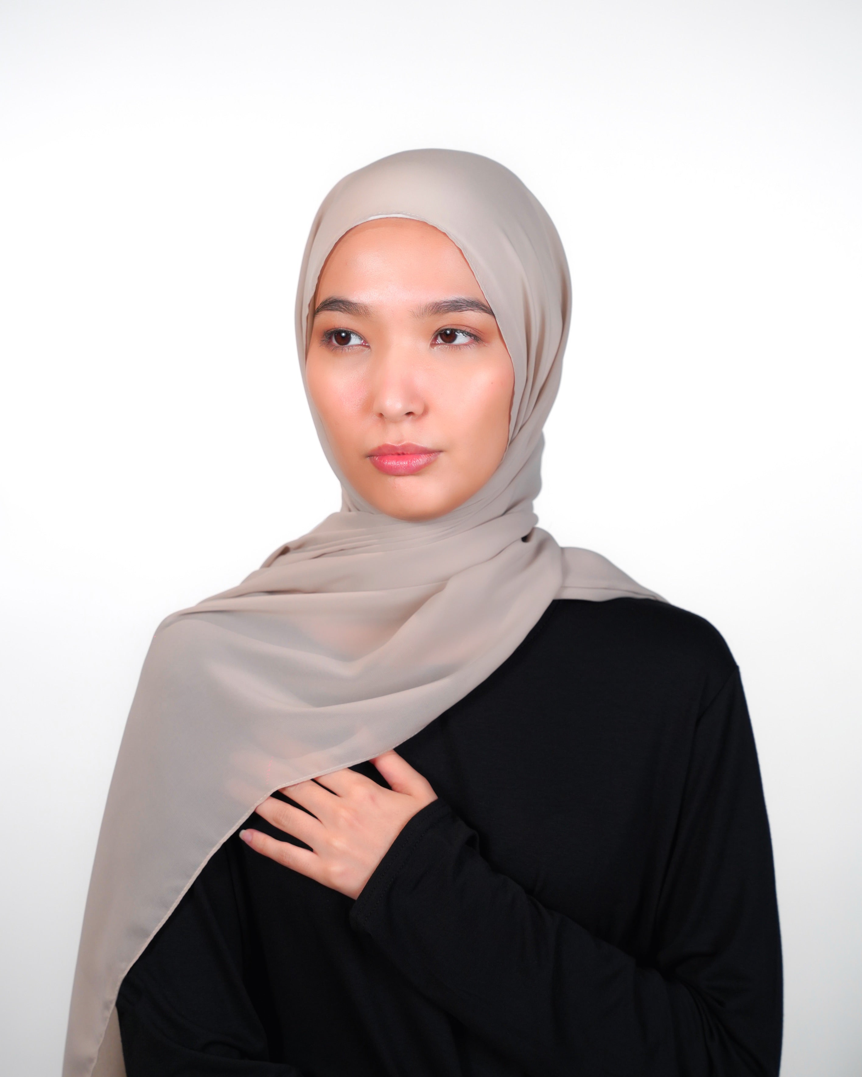 Emarati Chiffon Hijab