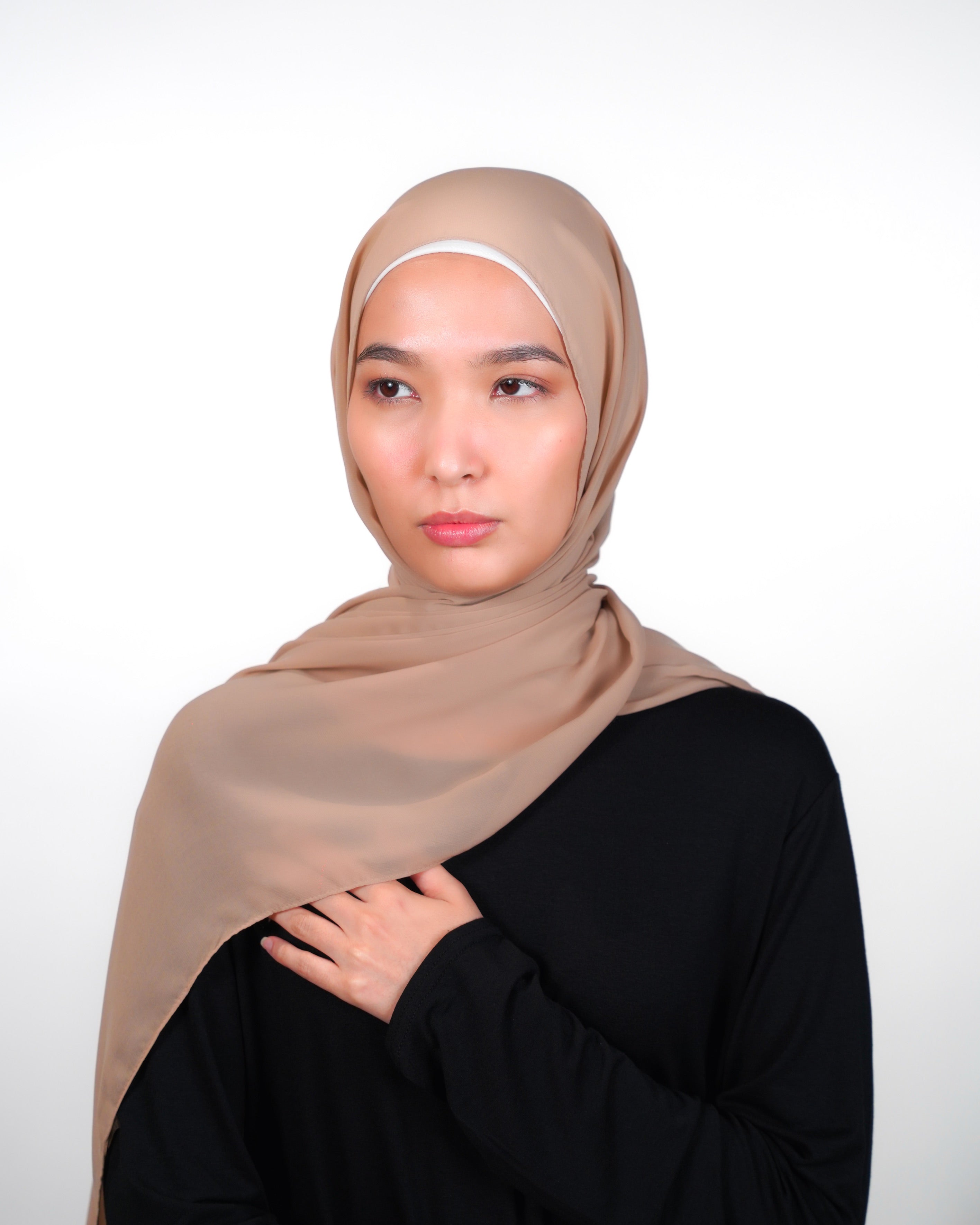 Emarati Chiffon Hijab