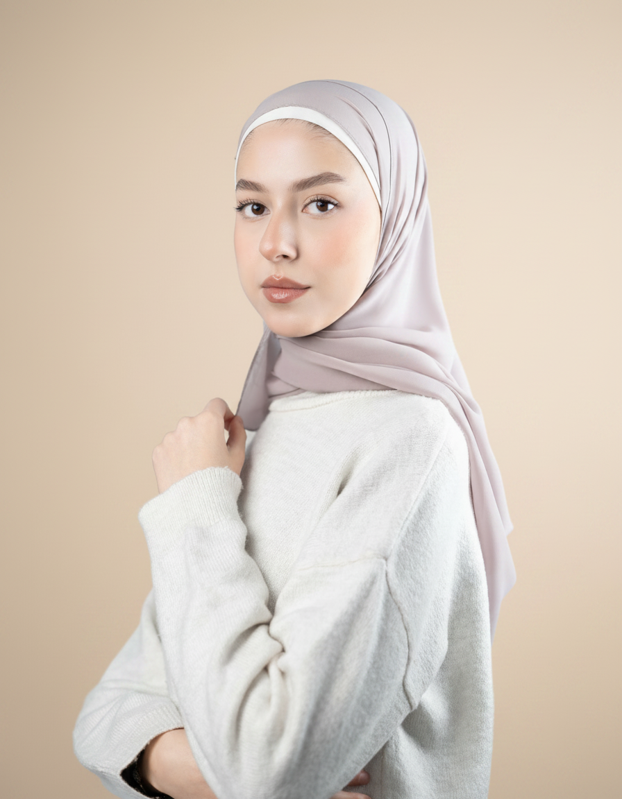 Emarati Chiffon Hijab  Voile