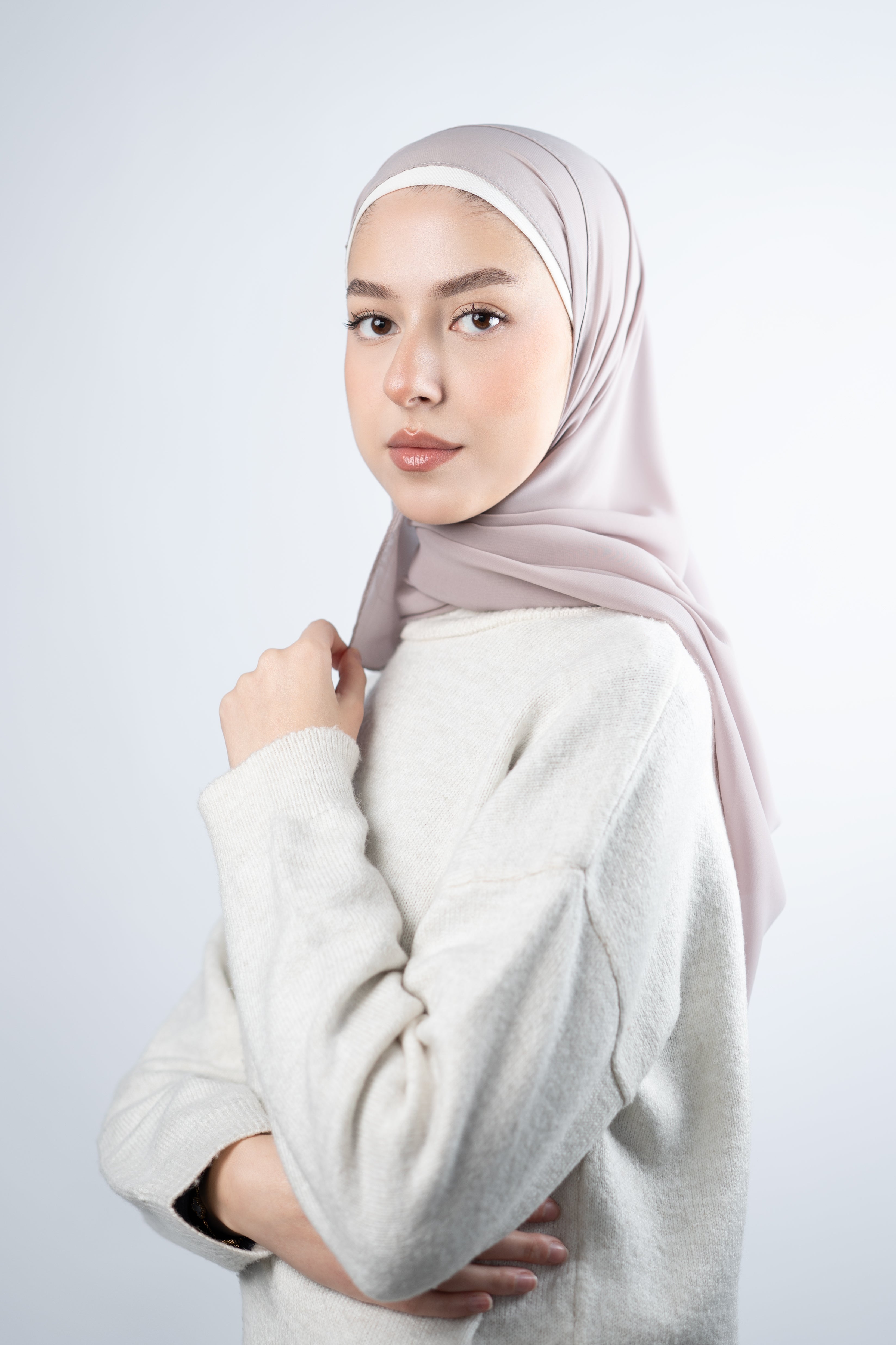 Emarati Chiffon Hijab