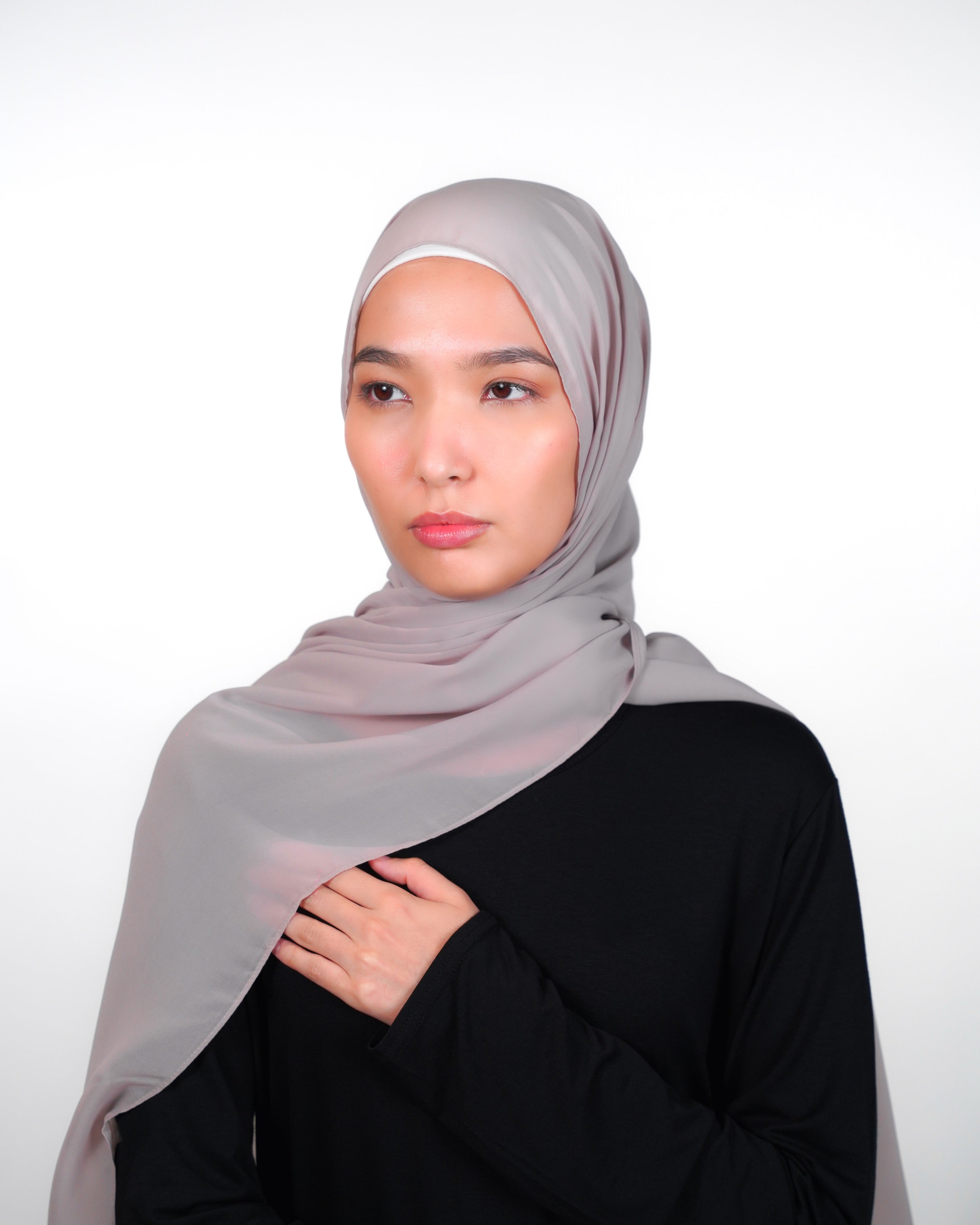 Emarati Chiffon Hijab