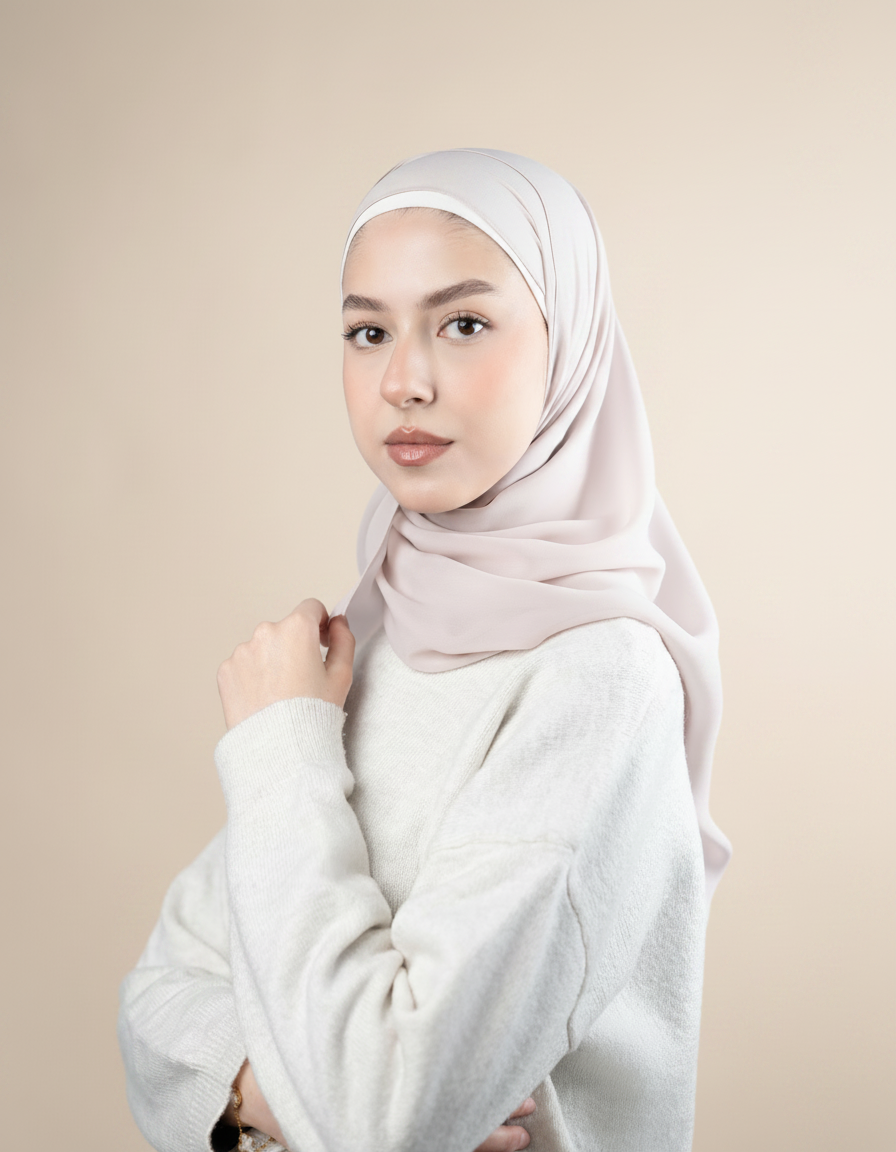Emarati Chiffon Hijab  Voile