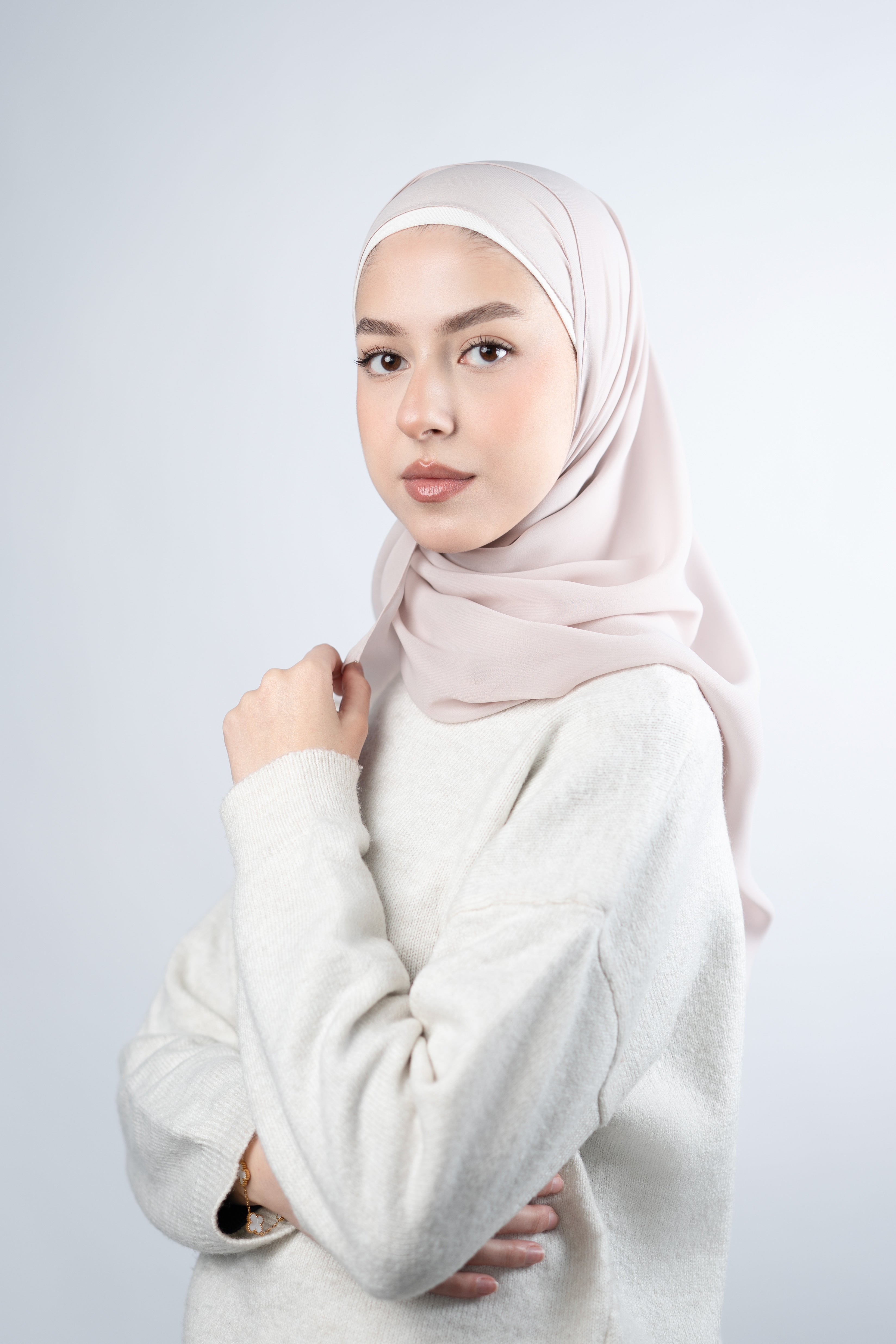 Emarati Chiffon Hijab