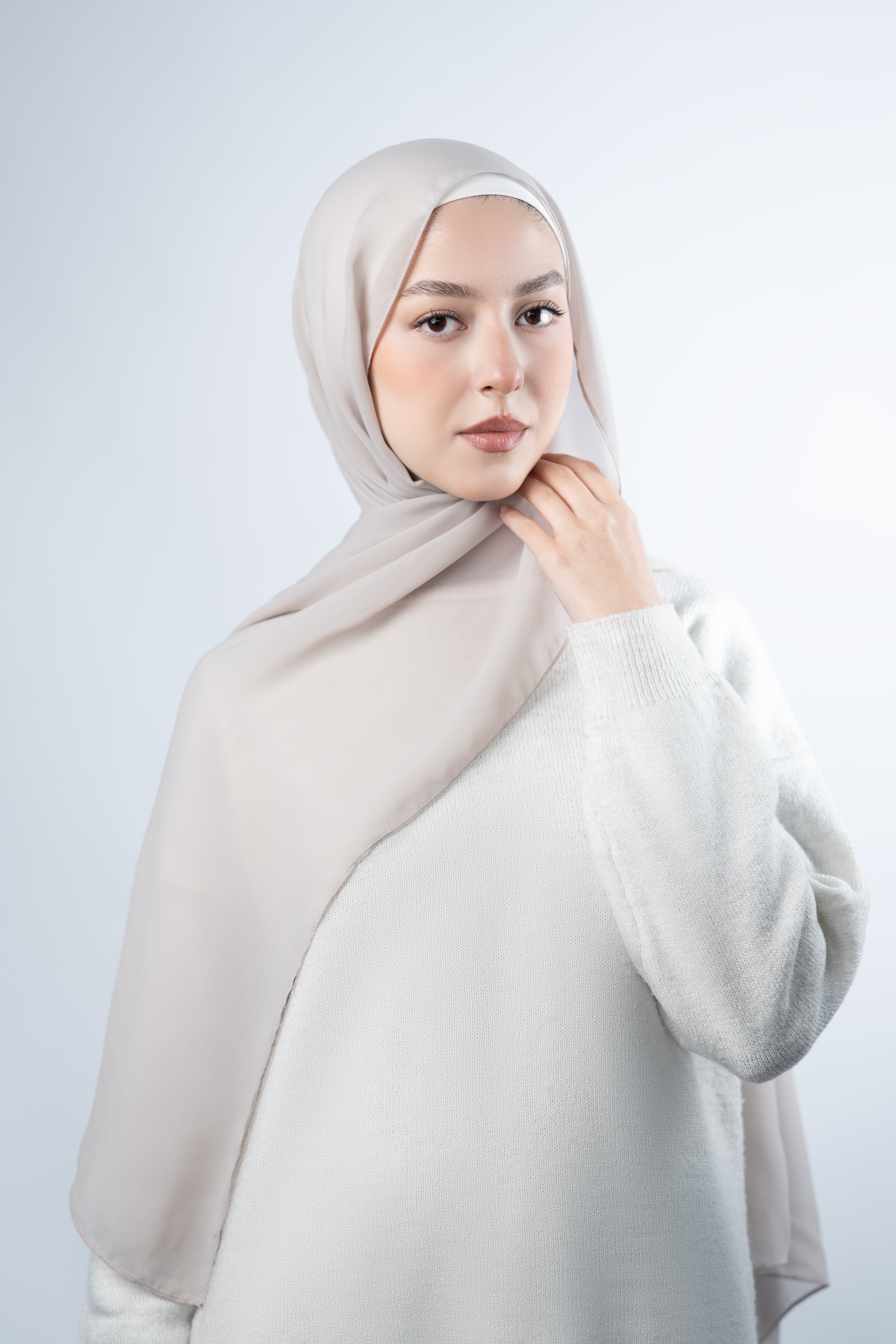 Emarati Chiffon Hijab