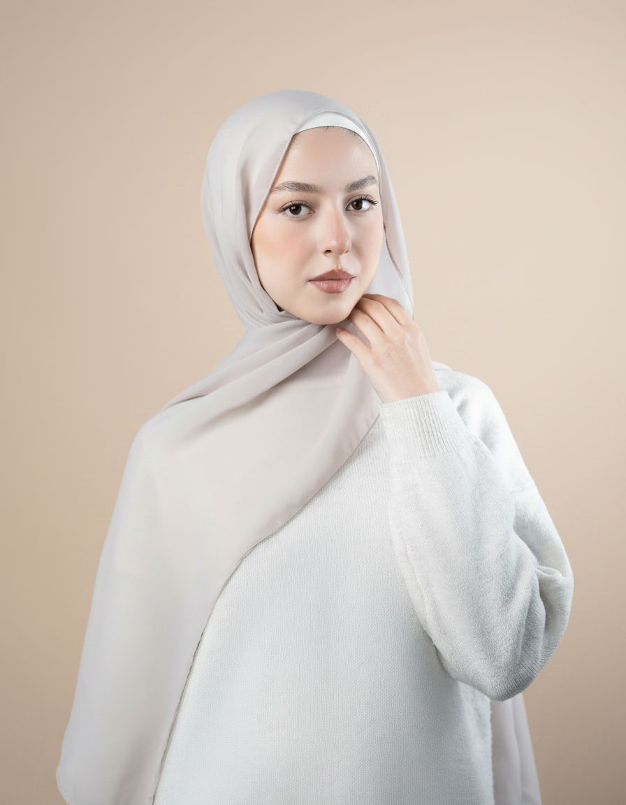 Emarati Chiffon Hijab  Voile