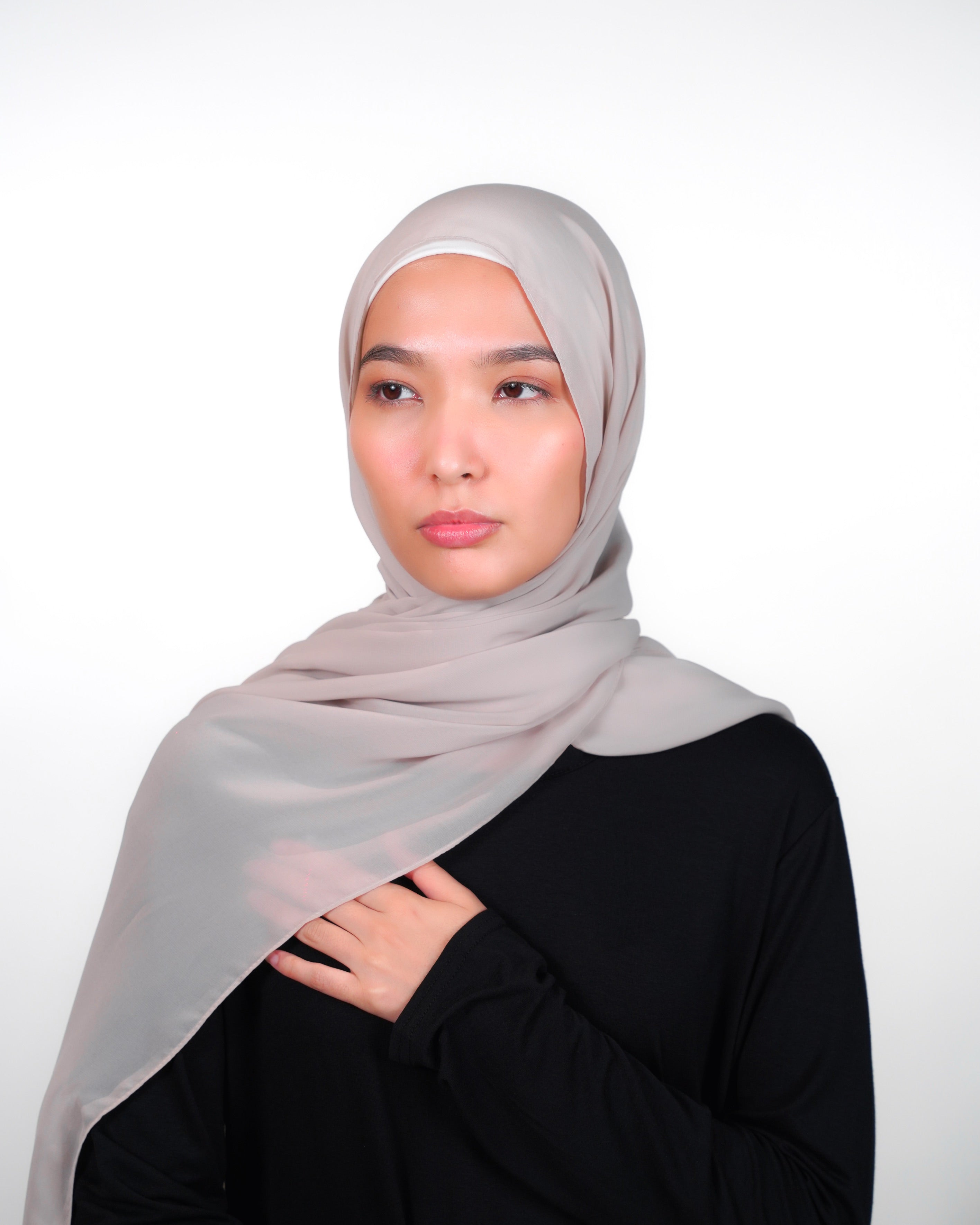 Emarati Chiffon Hijab