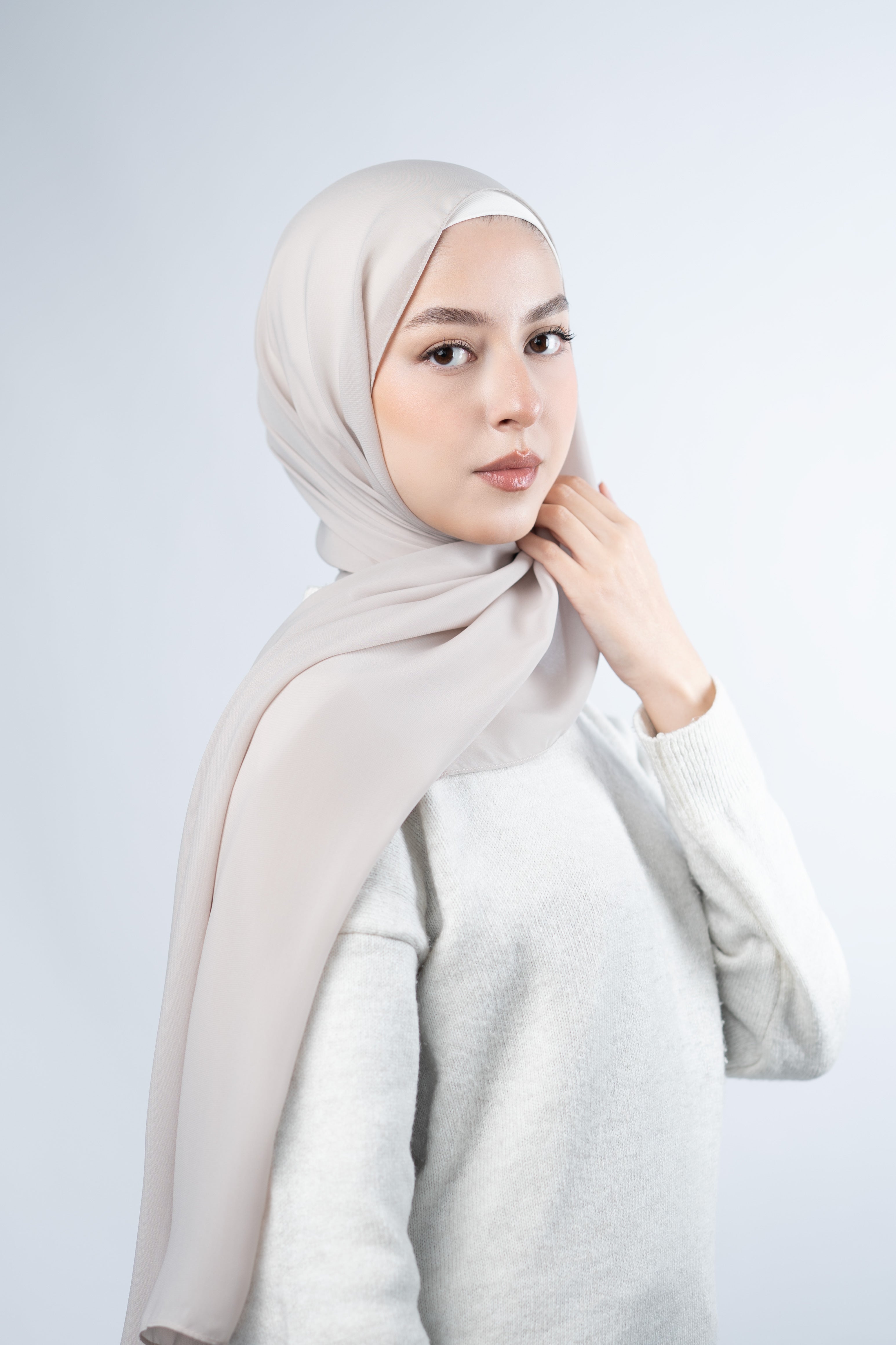 Emarati Chiffon Hijab