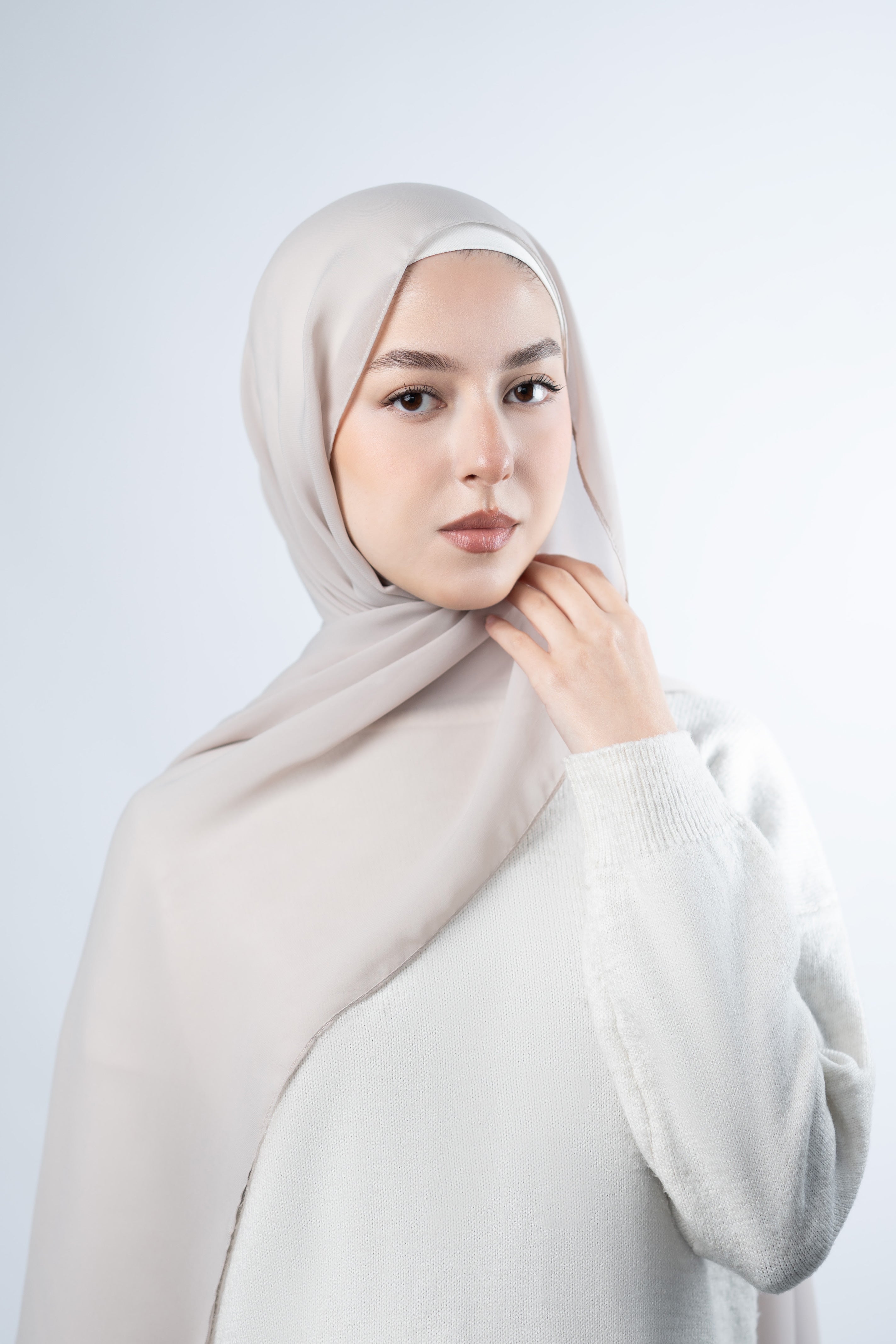 Emarati Chiffon Hijab