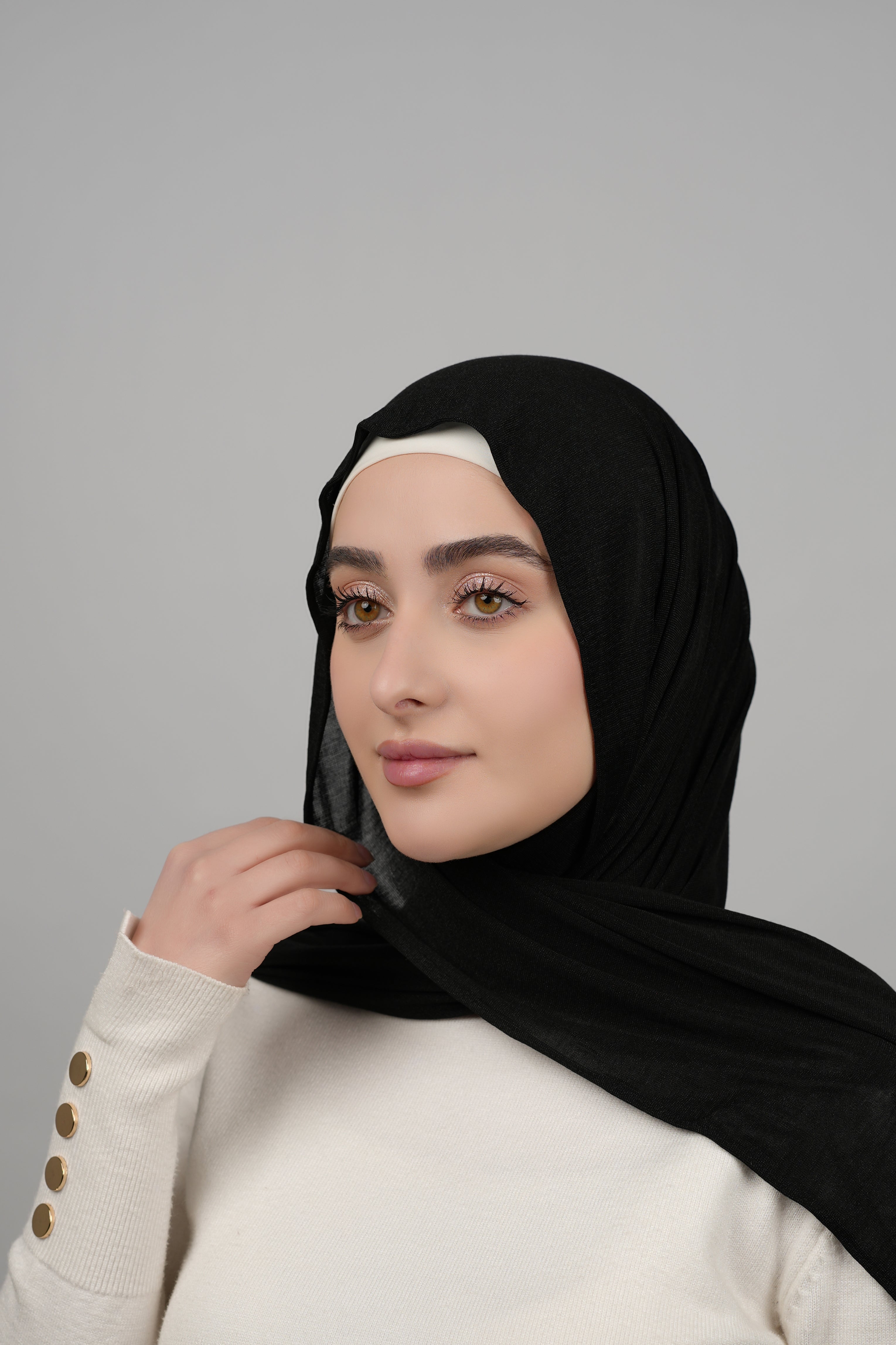 Cotton Viscose Hijab  Voile