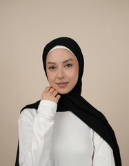 Double Pattern Chiffon Hijab  Voile