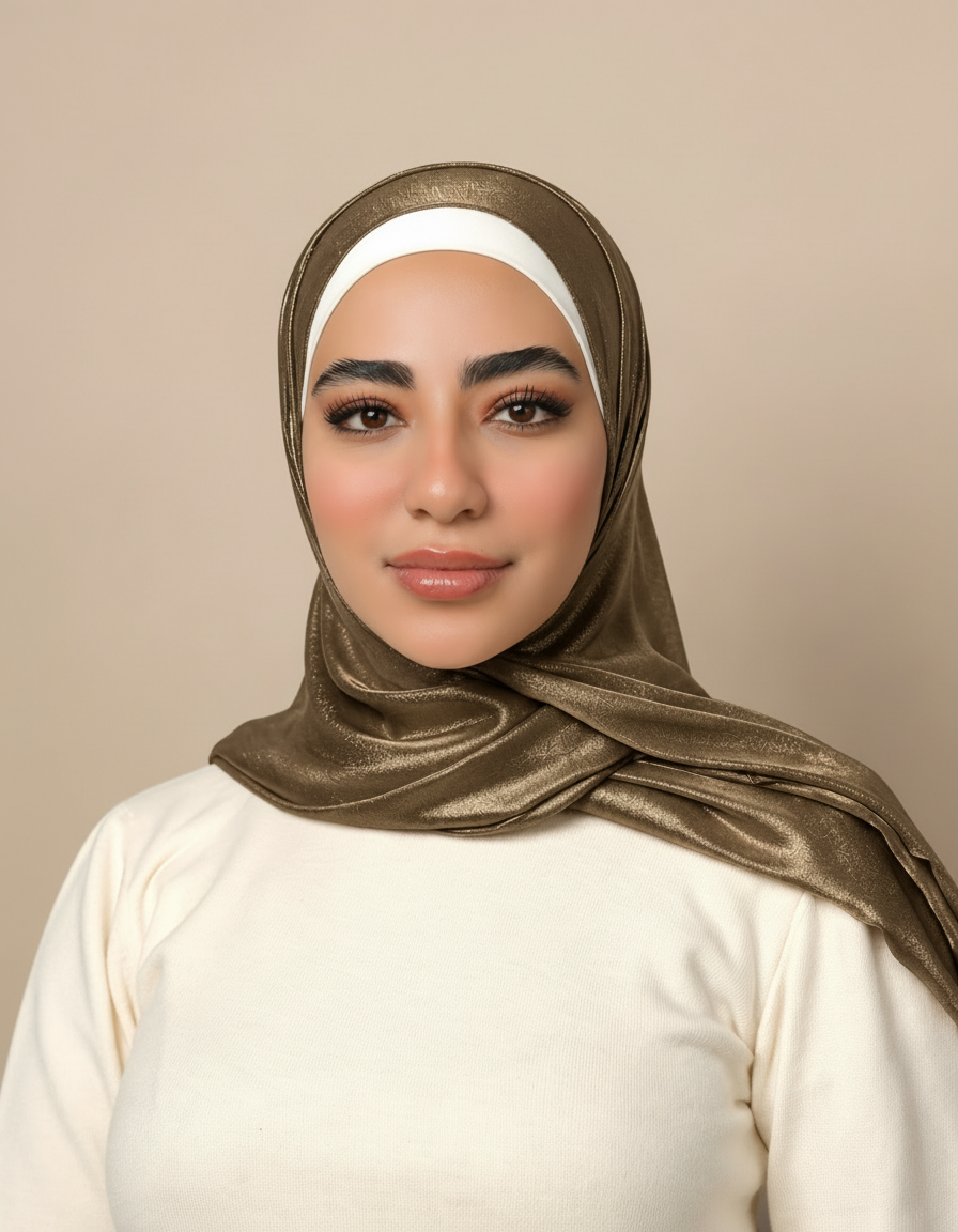 Glittery Hijab  Voile