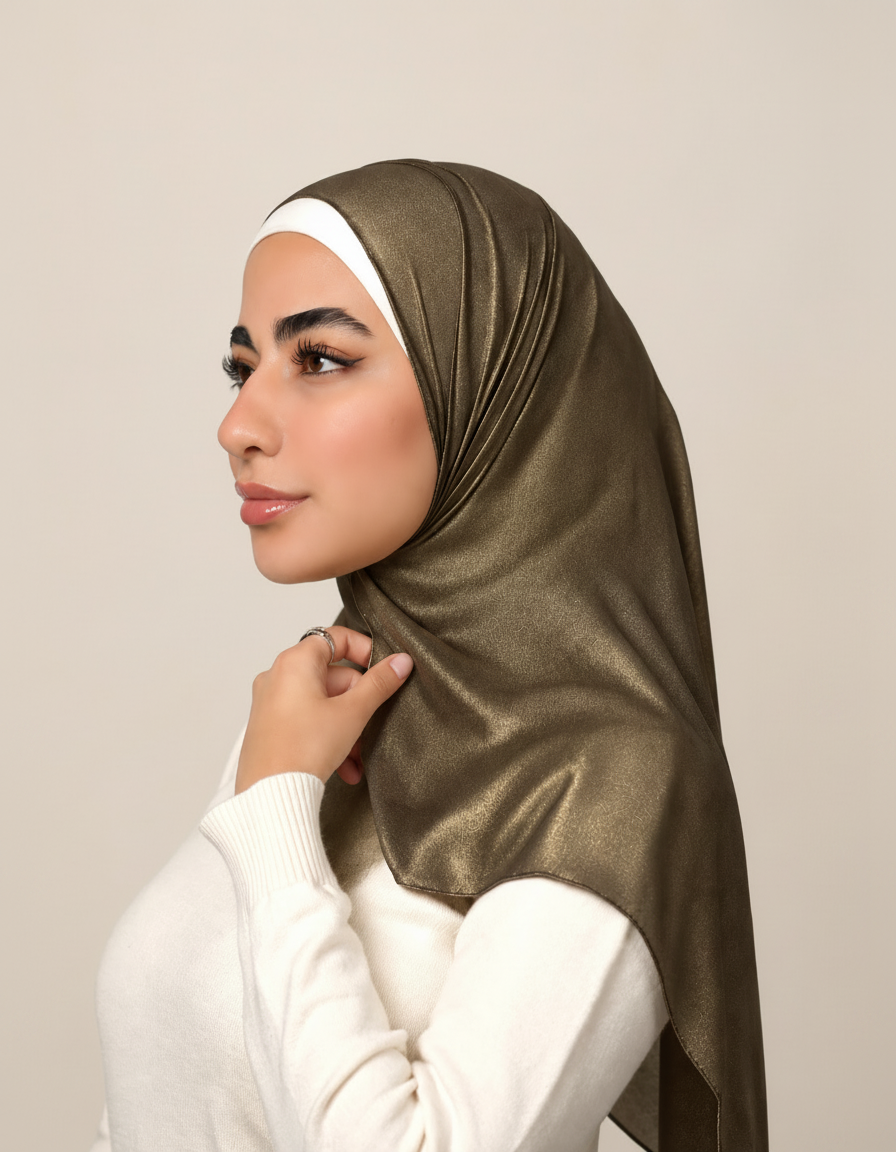 Glittery Hijab  Voile
