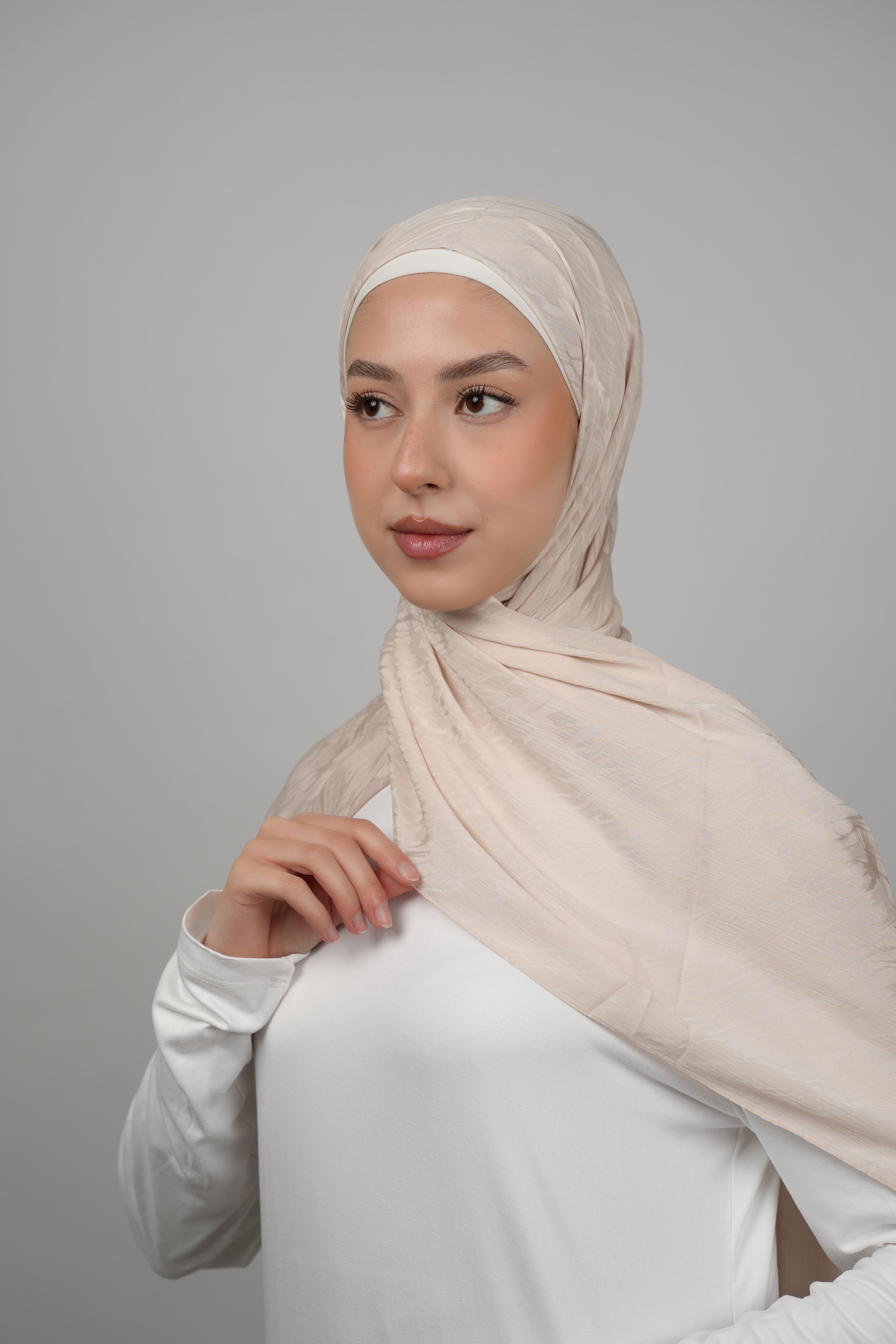 Pattern Chiffon Hijab  Voile