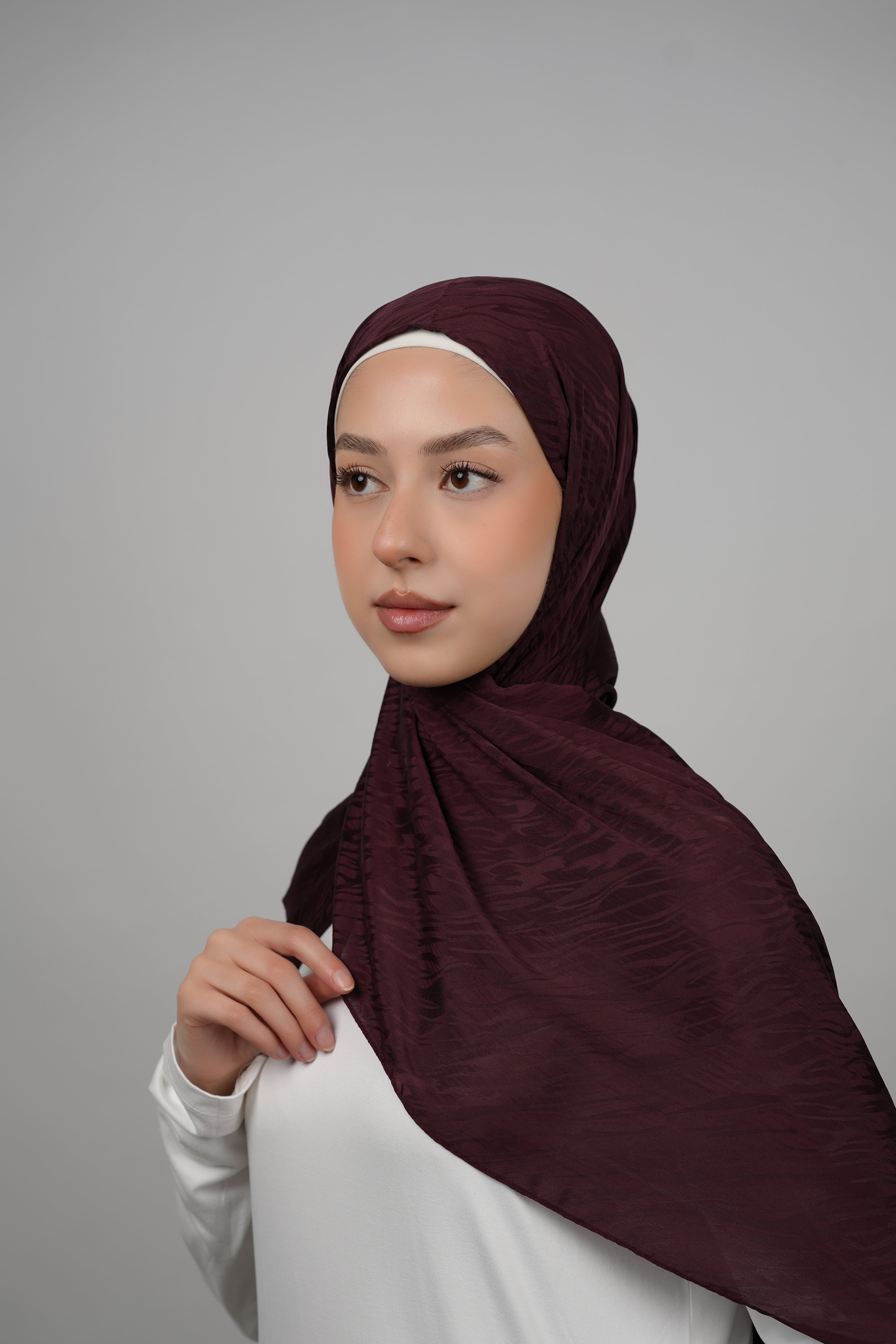 Pattern Chiffon Hijab  Voile
