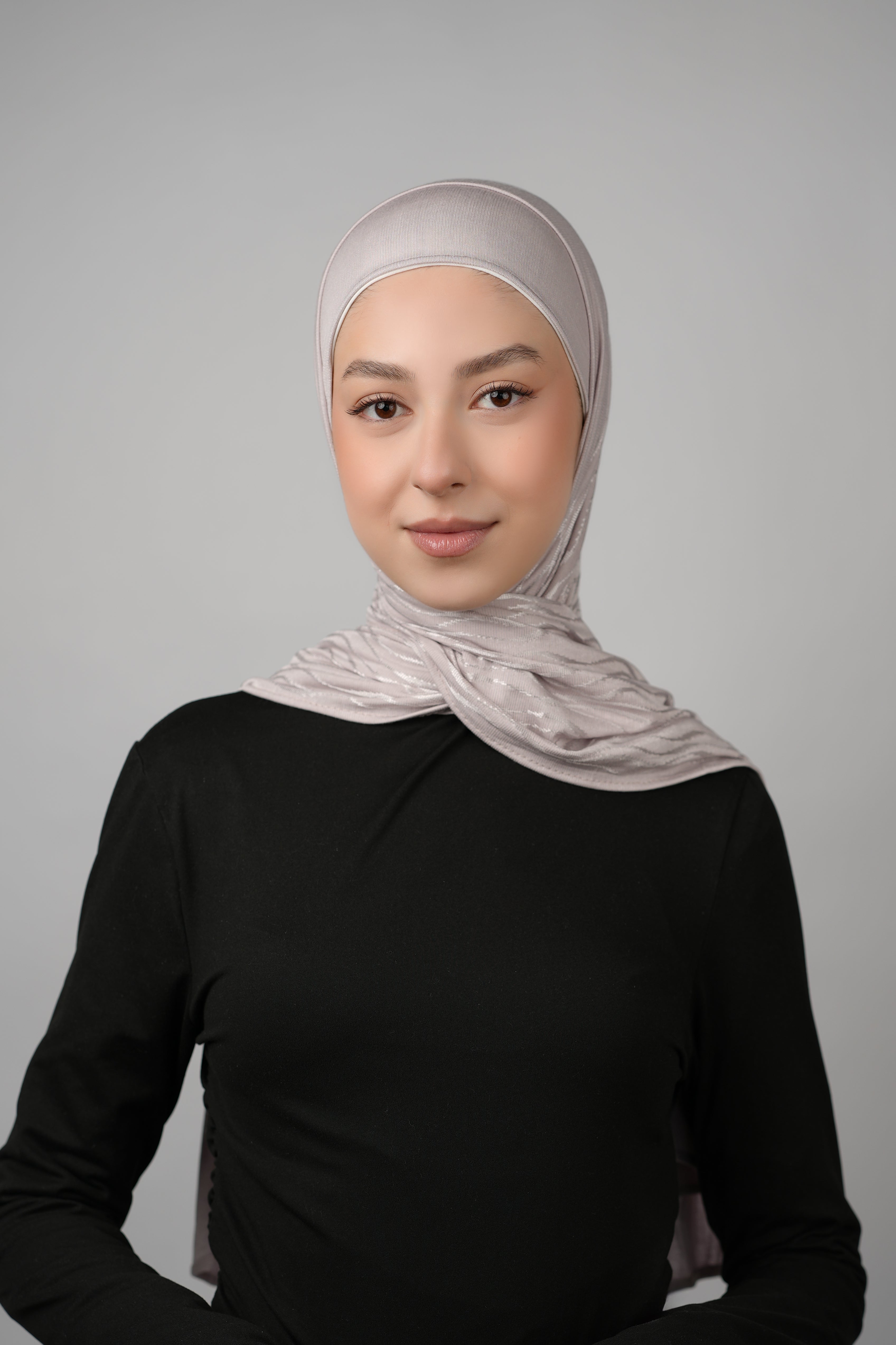 Double Pattern Cotton Hijab  Voile