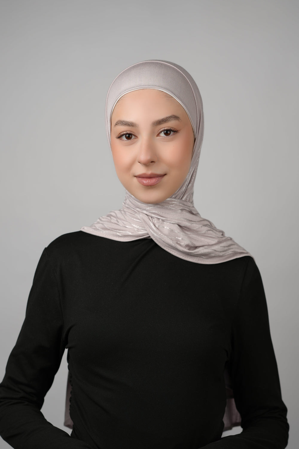 Double Pattern Cotton Hijab  Voile