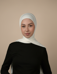 Double Pattern Cotton Hijab  Voile
