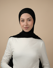Double Pattern Cotton Hijab  Voile