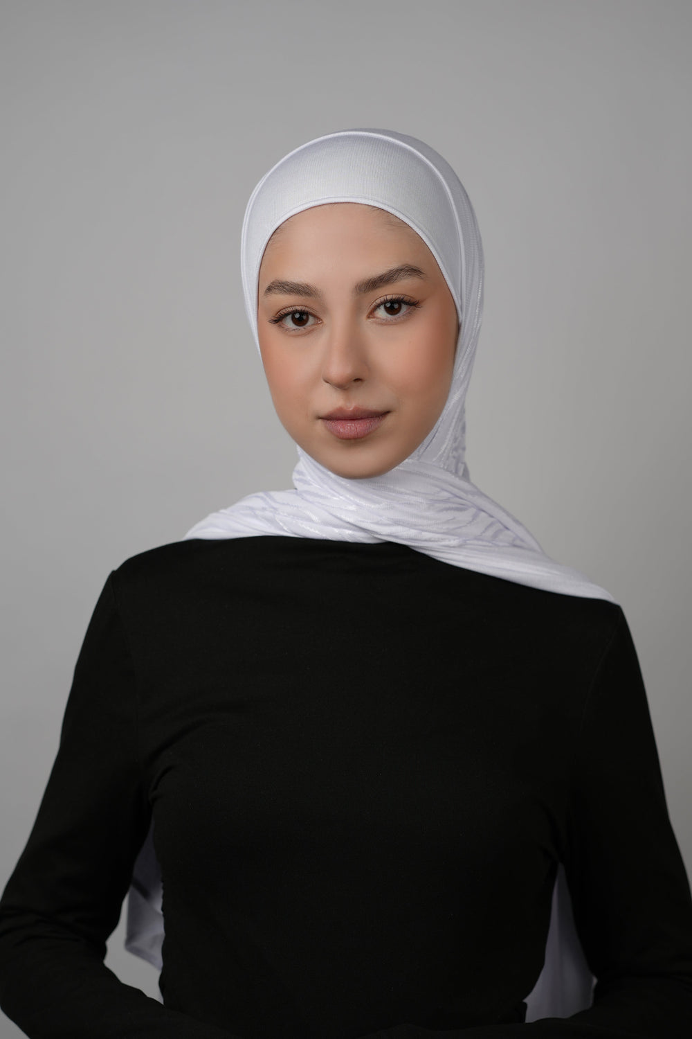 Double Pattern Cotton Hijab  Voile