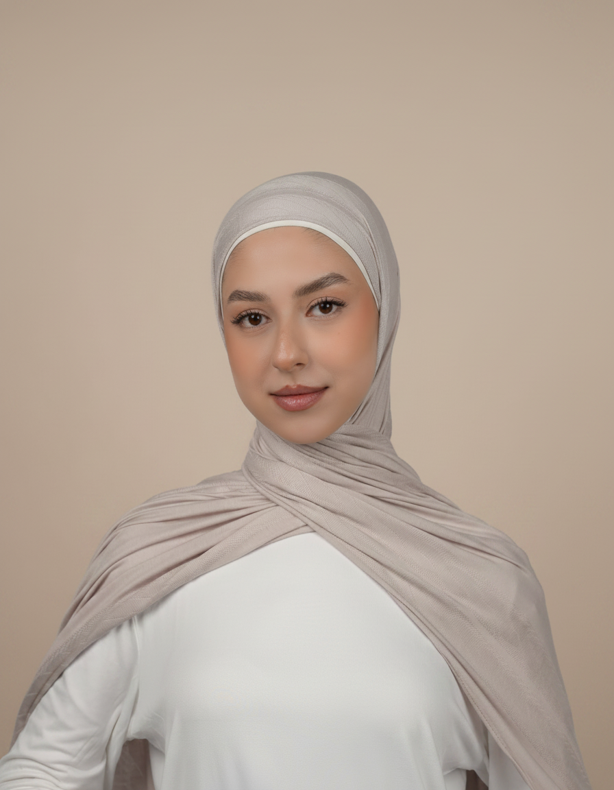 Pattern Cotton Hijab  Voile