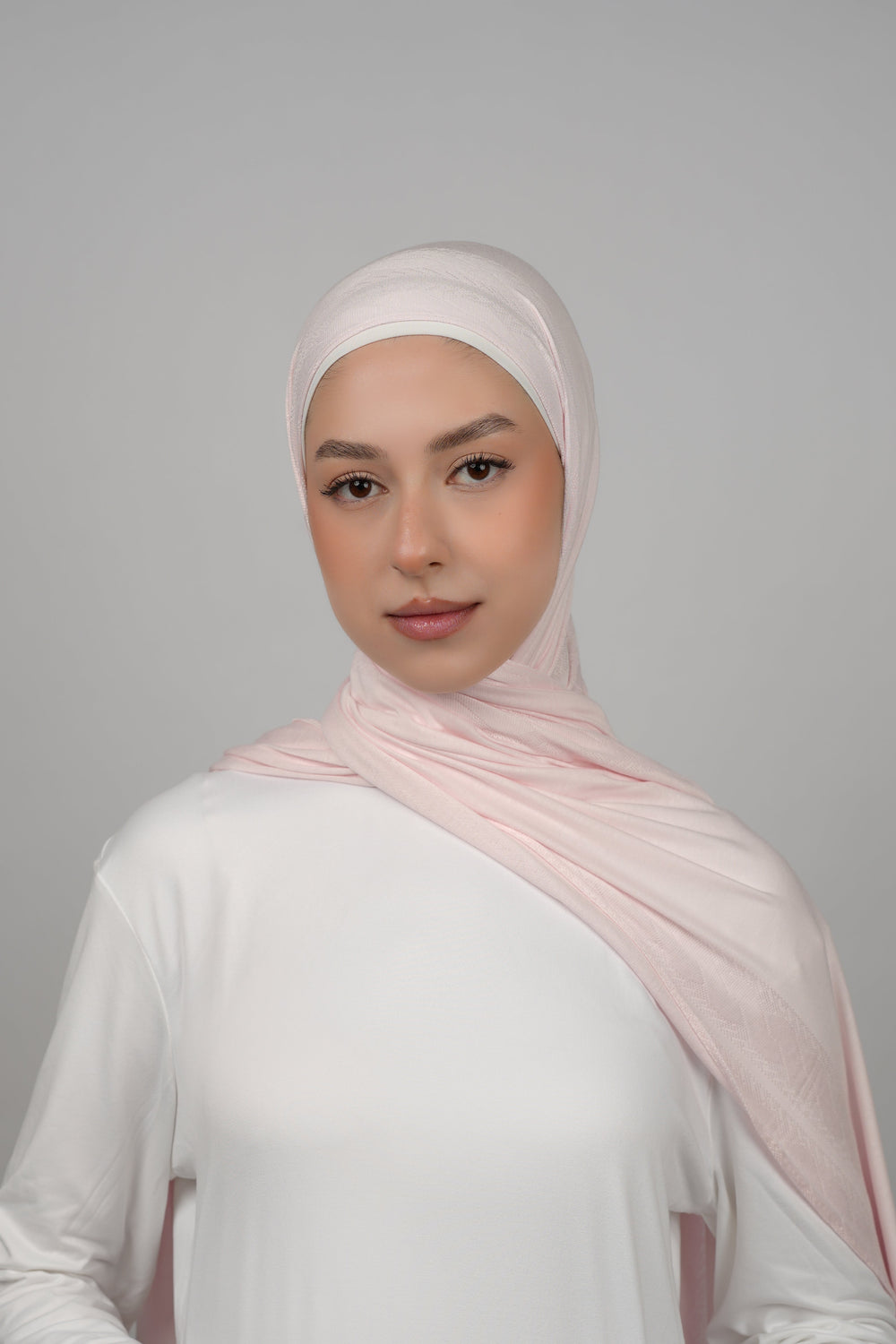 Pattern Cotton Hijab  Voile