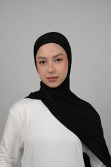 Pattern Cotton Hijab  Voile