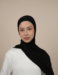 Pattern Cotton Hijab  Voile