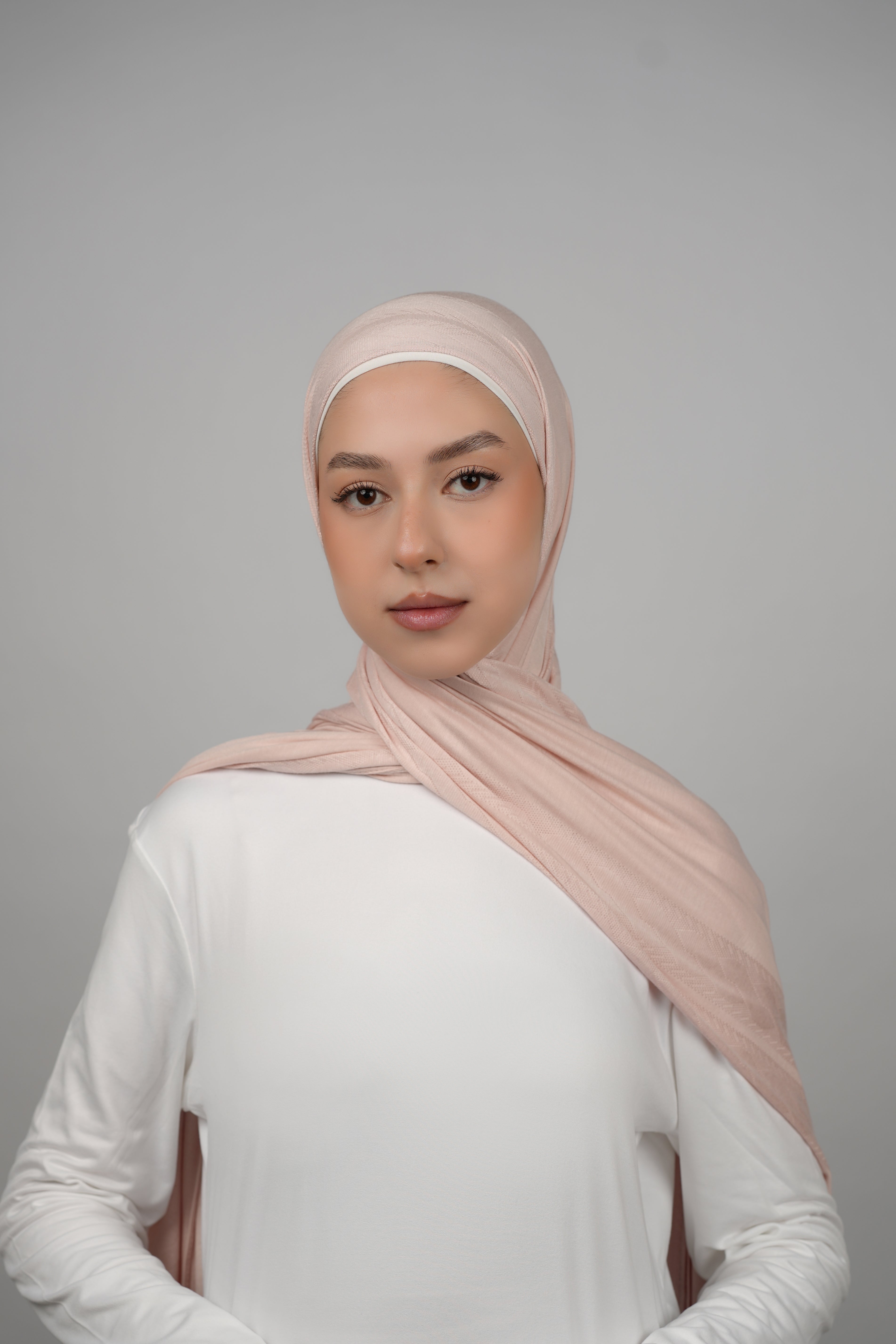 Pattern Cotton Hijab  Voile