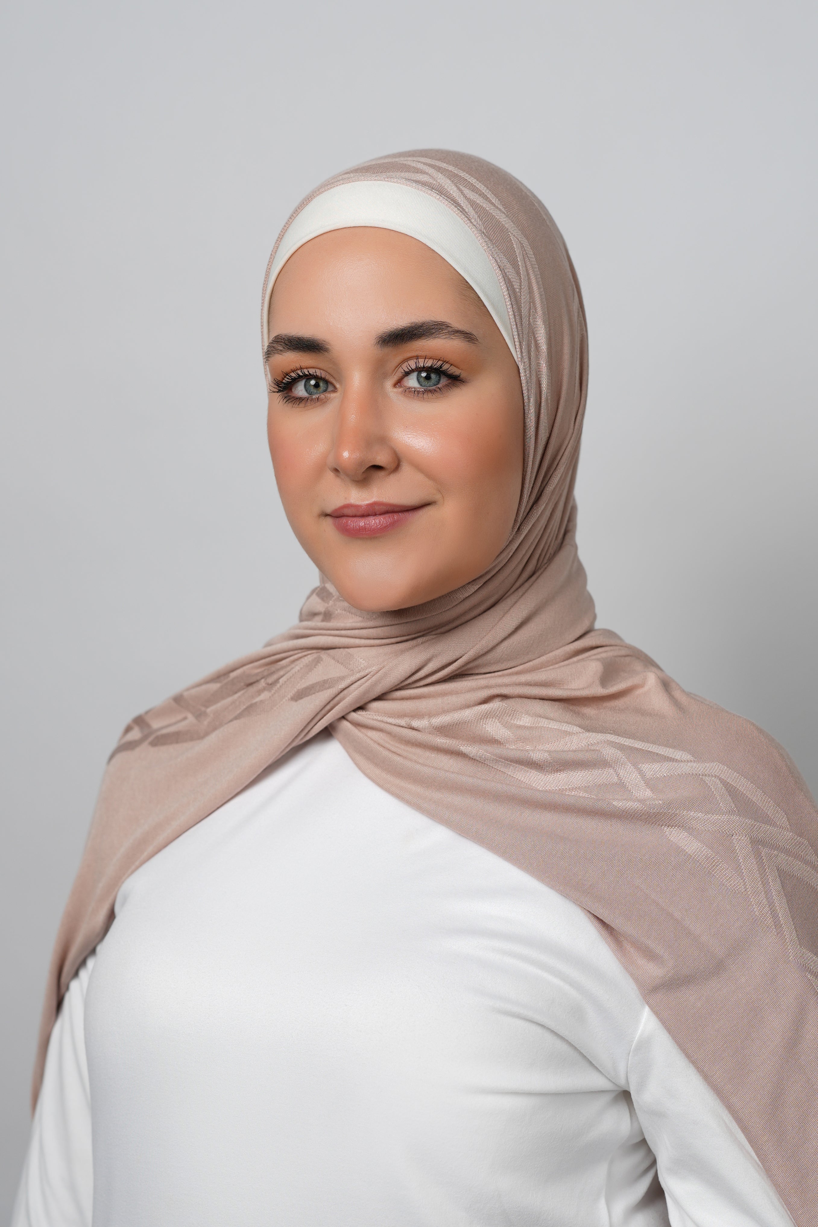 Pattern Cotton Hijab  Voile