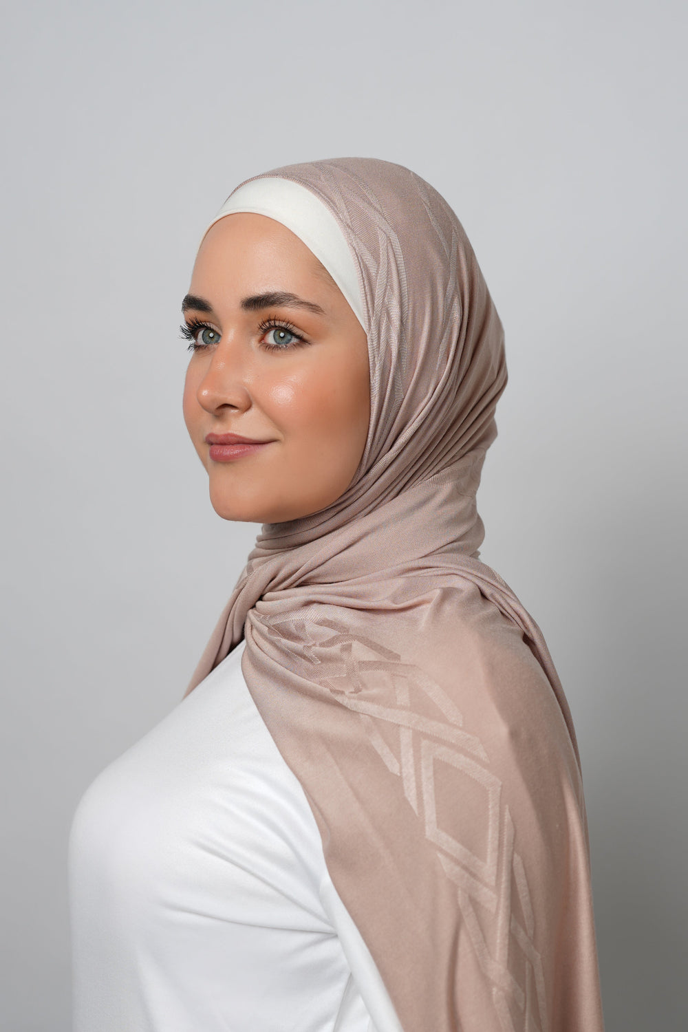 Pattern Cotton Hijab  Voile