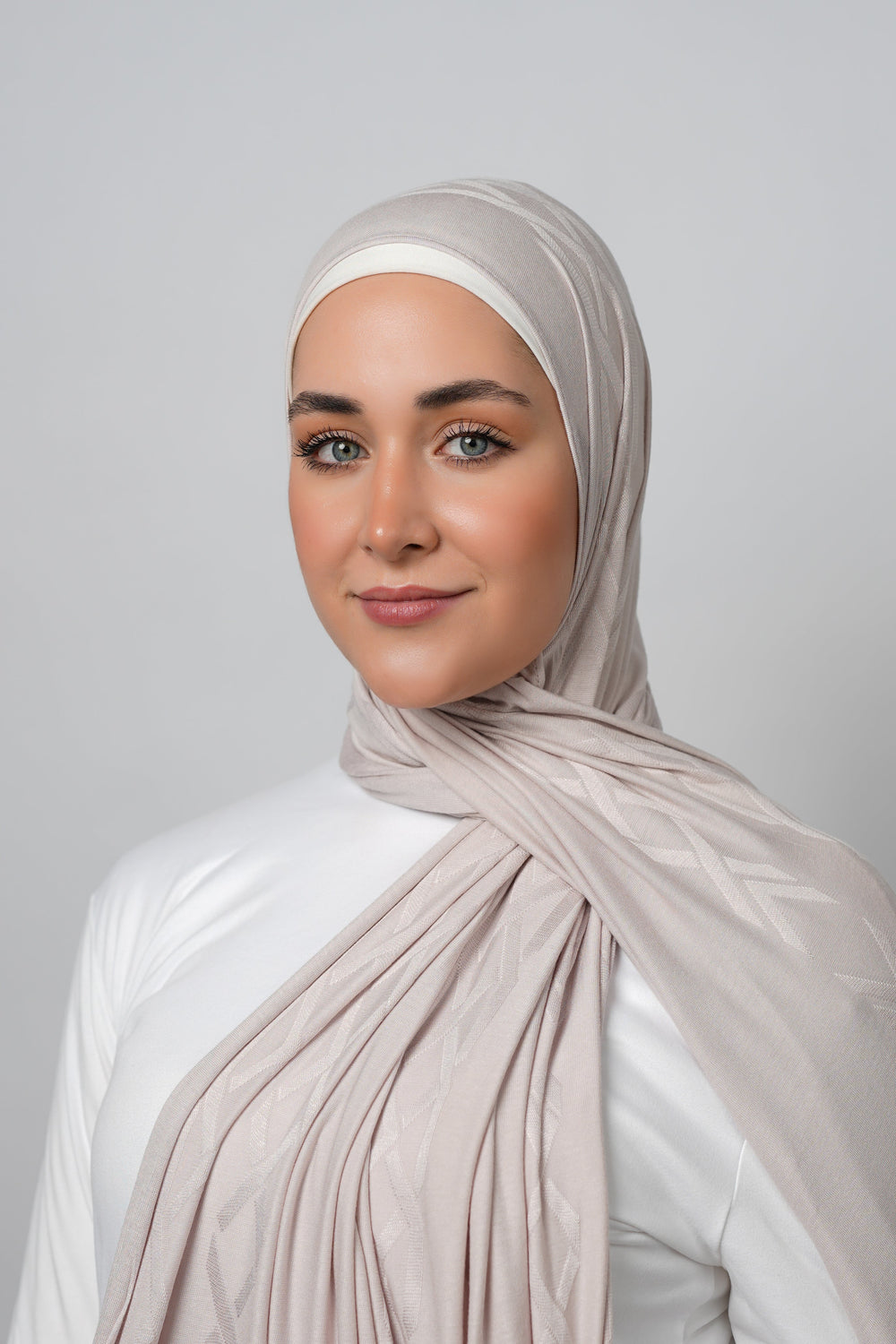 Pattern Cotton Hijab  Voile