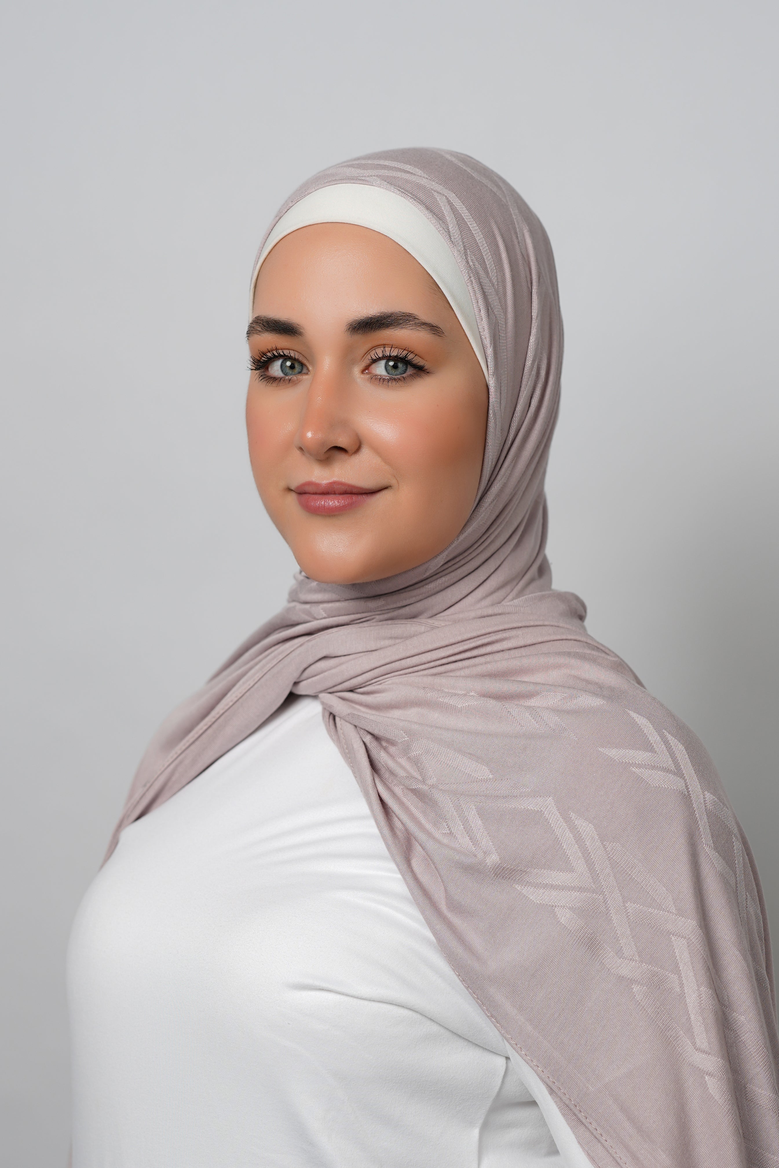 Pattern Cotton Hijab  Voile