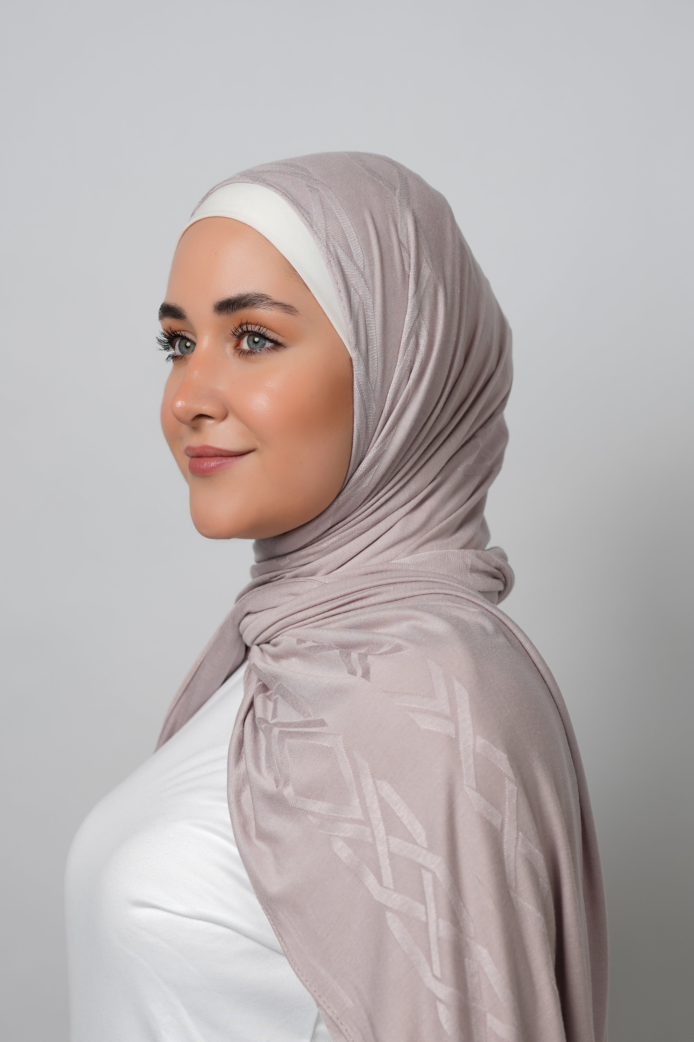 Pattern Cotton Hijab  Voile