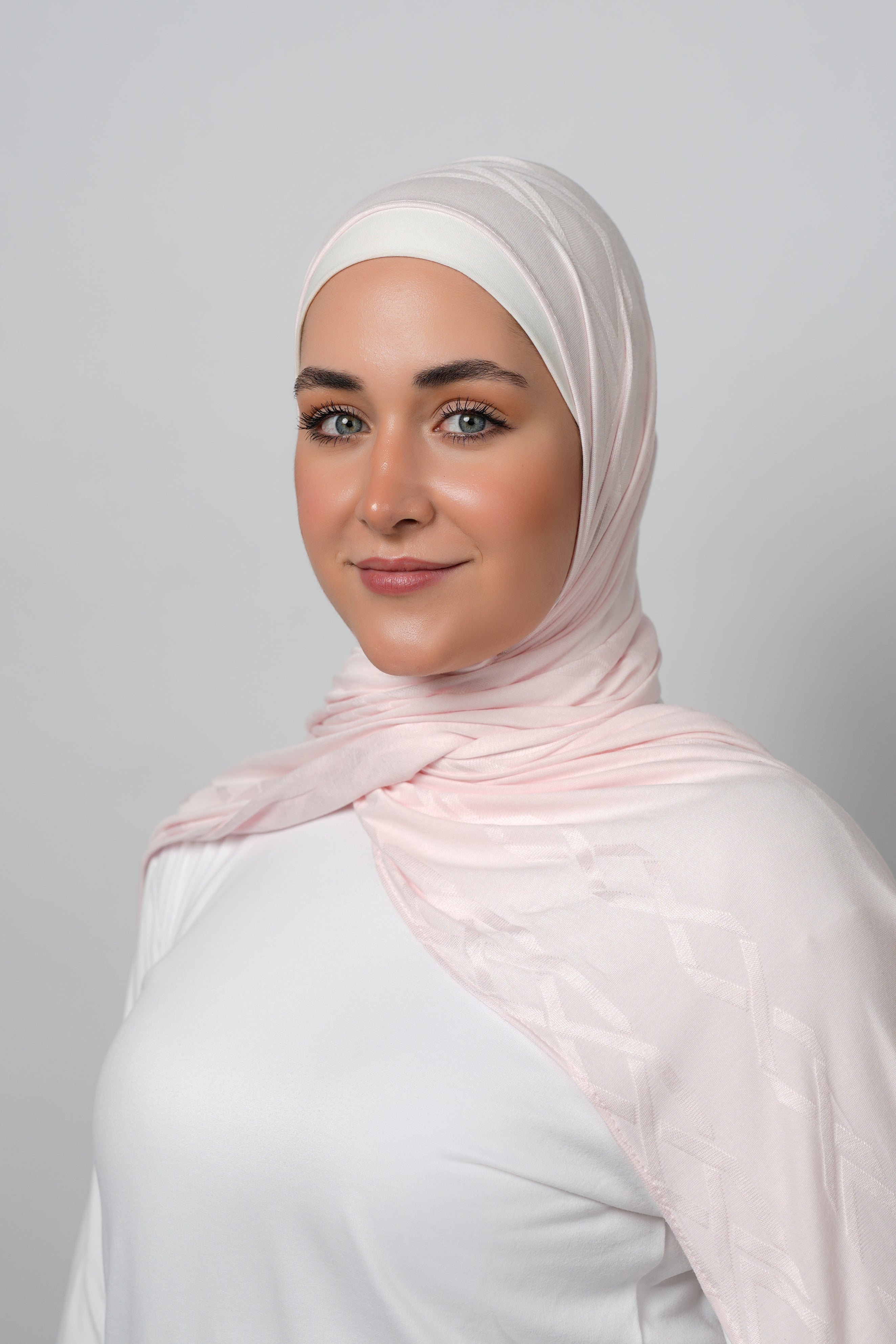 Pattern Cotton Hijab  Voile