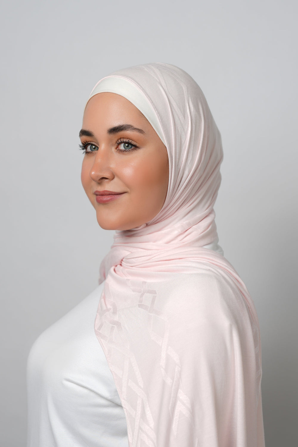 Pattern Cotton Hijab  Voile