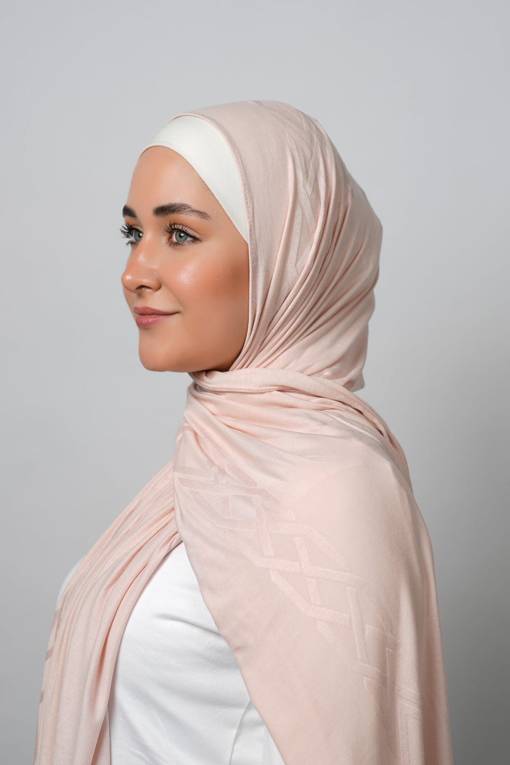 Pattern Cotton Hijab  Voile