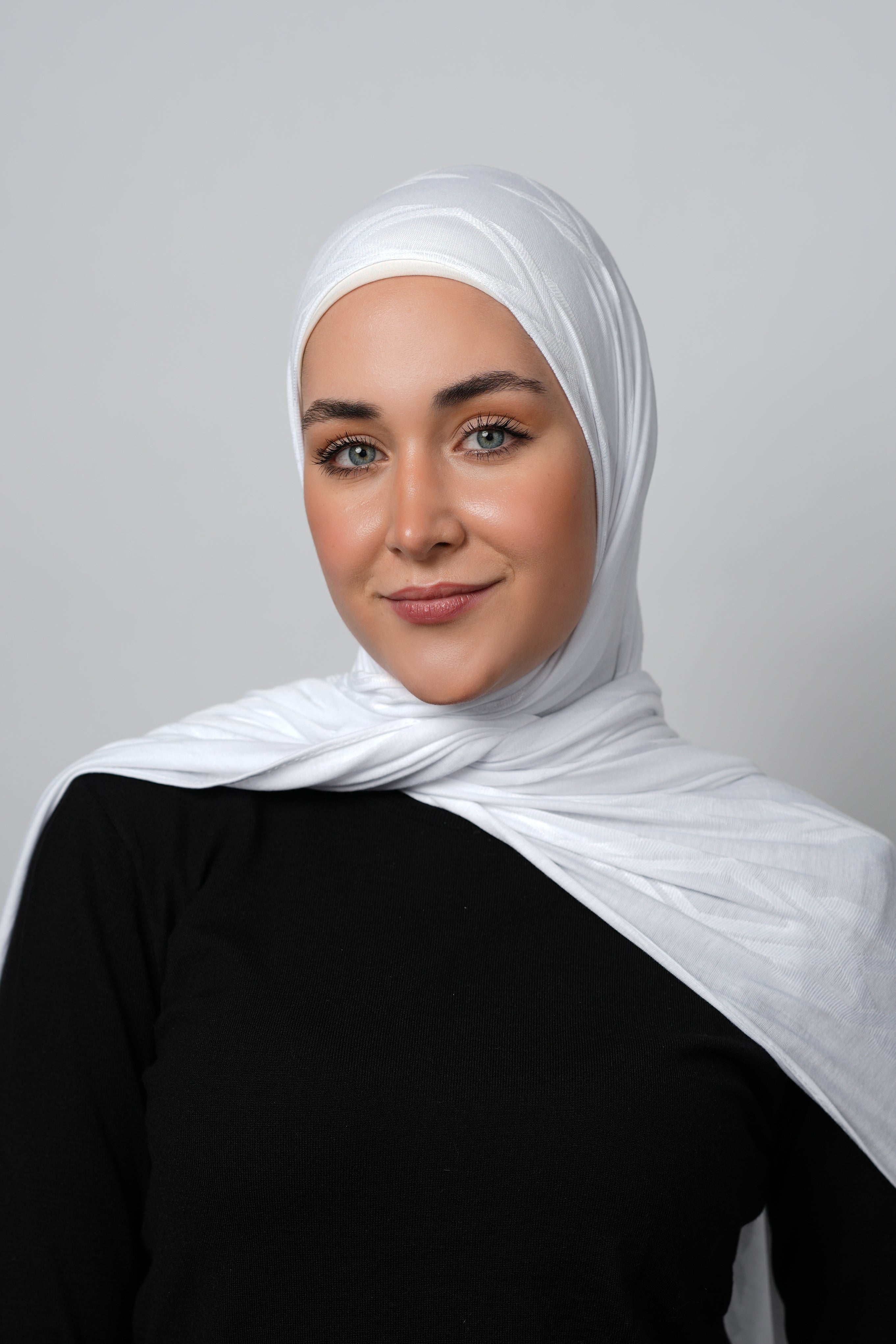 Pattern Cotton Hijab  Voile