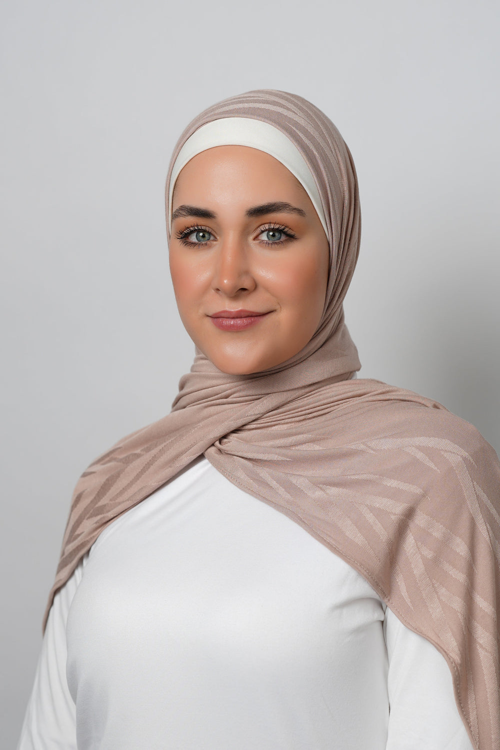 Pattern Cotton Hijab  Voile