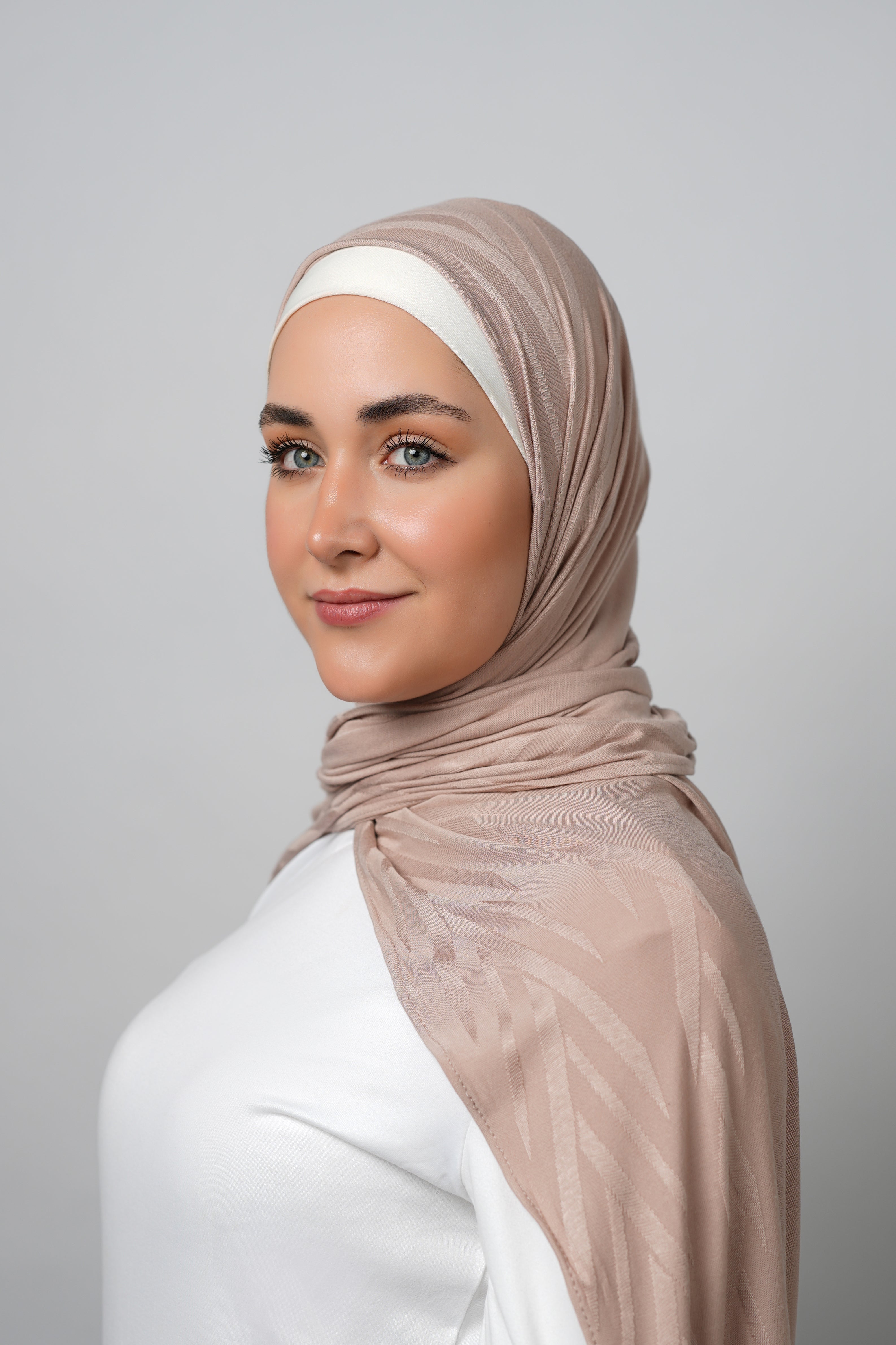 Pattern Cotton Hijab  Voile